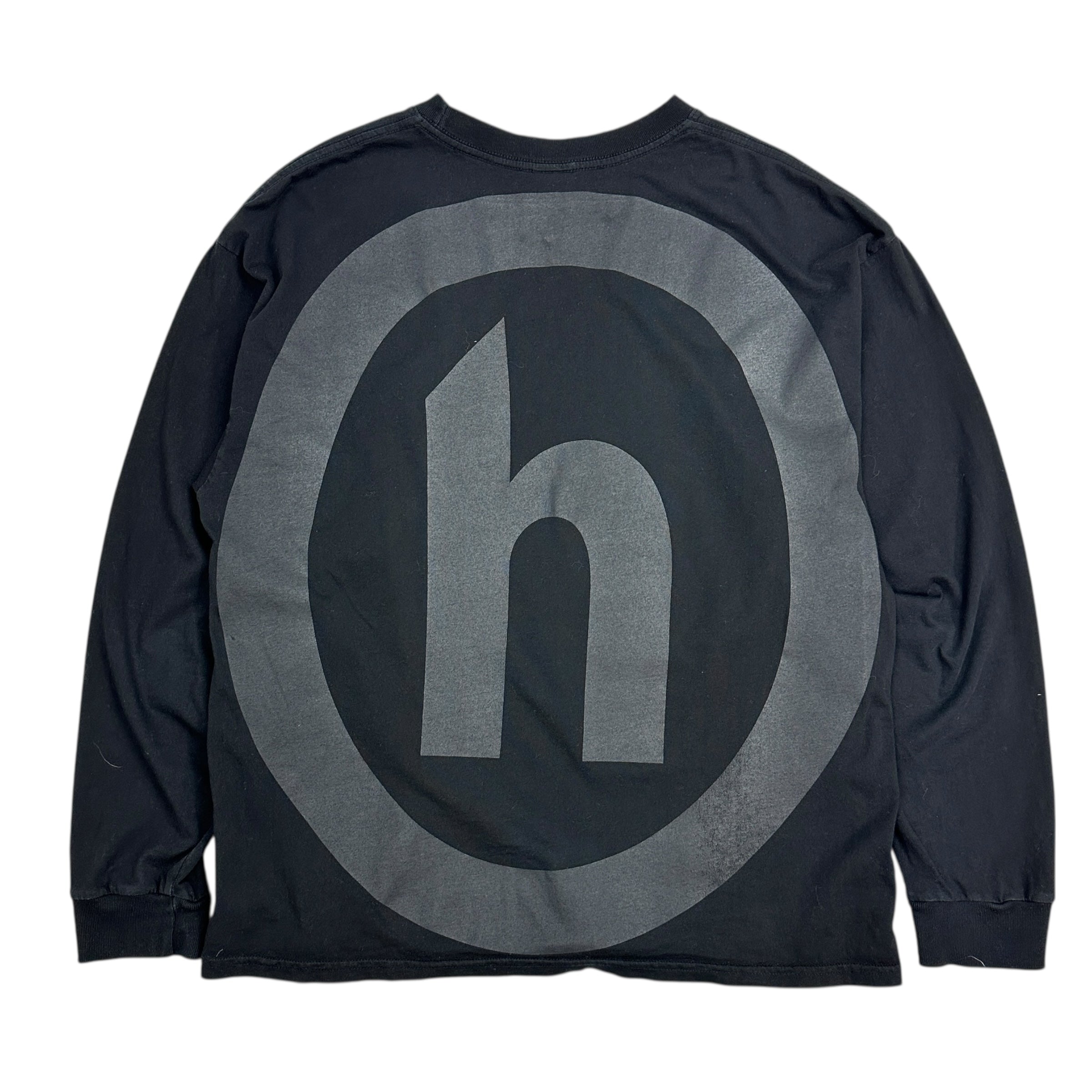 Hidden New York Large Logo Longsleeve Black