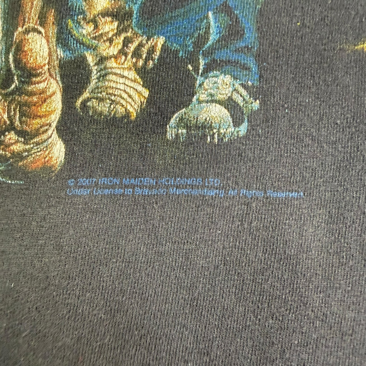 Vintage Iron Maiden Best Of The Beast Tee Black