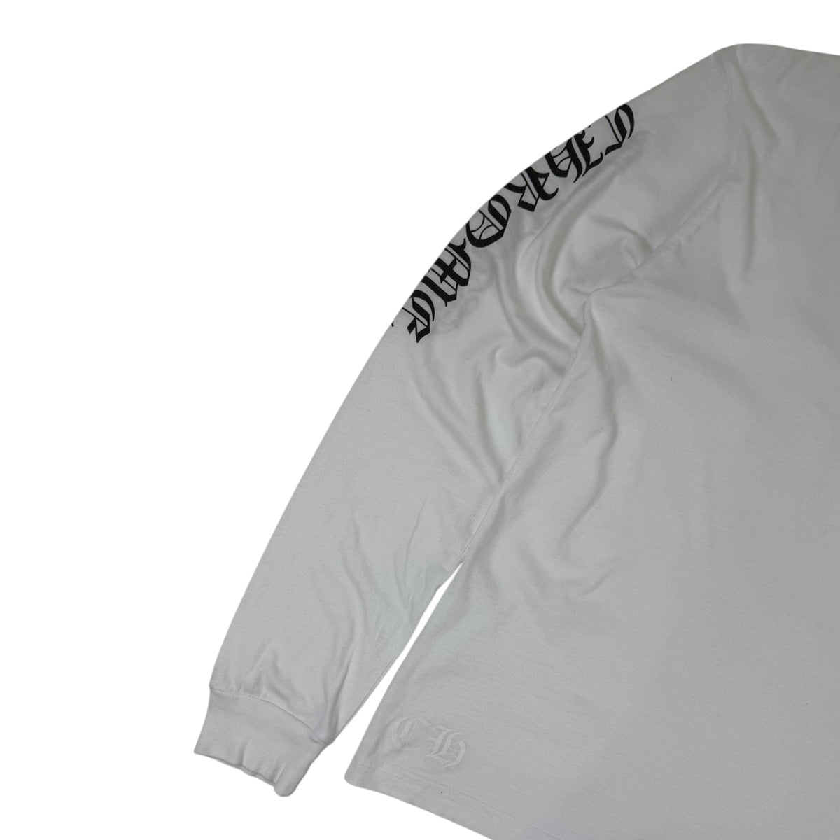 Chrome Hearts Tonal Cemetery LS Tee White