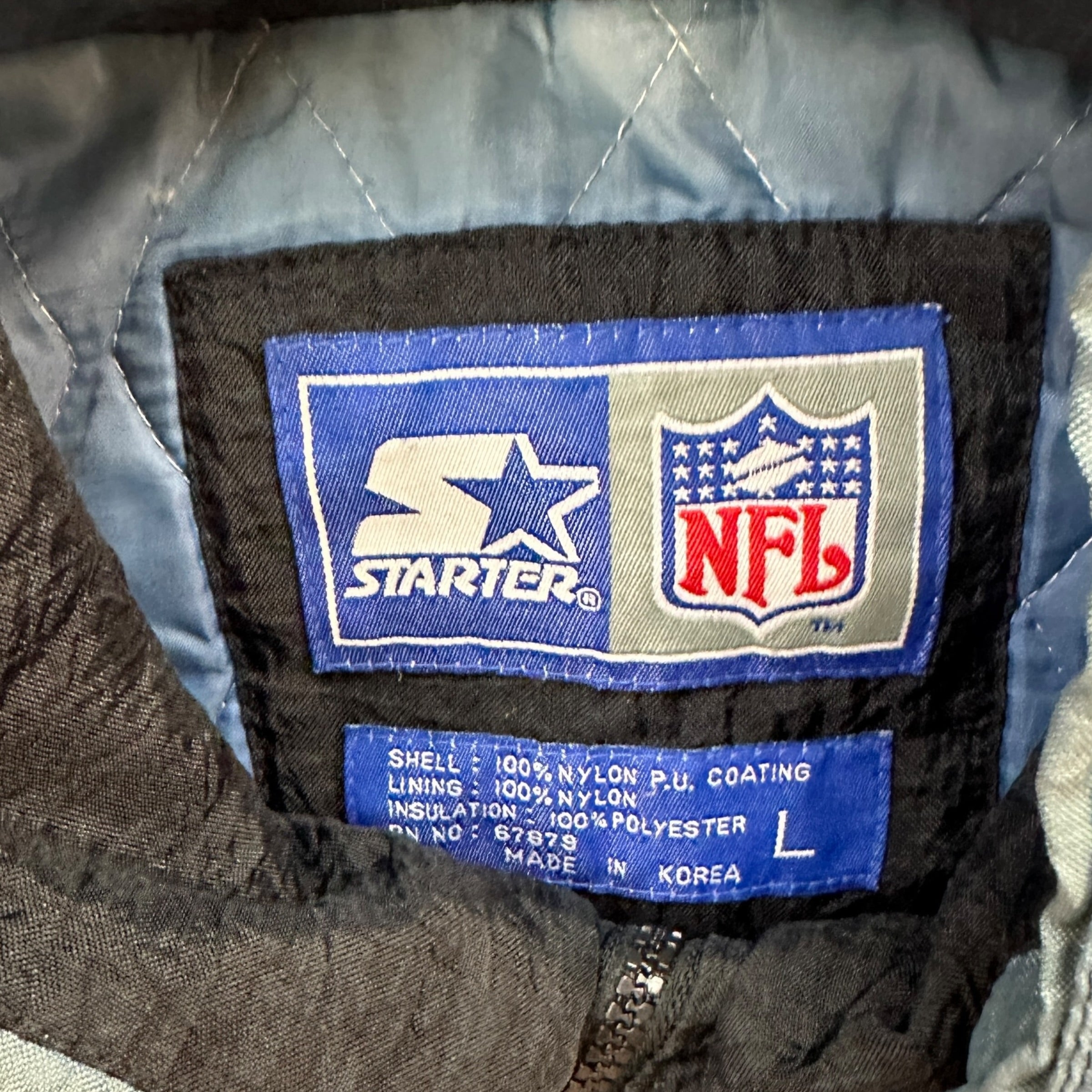 Vintage Starter New York Giants Anorak Black/Blue
