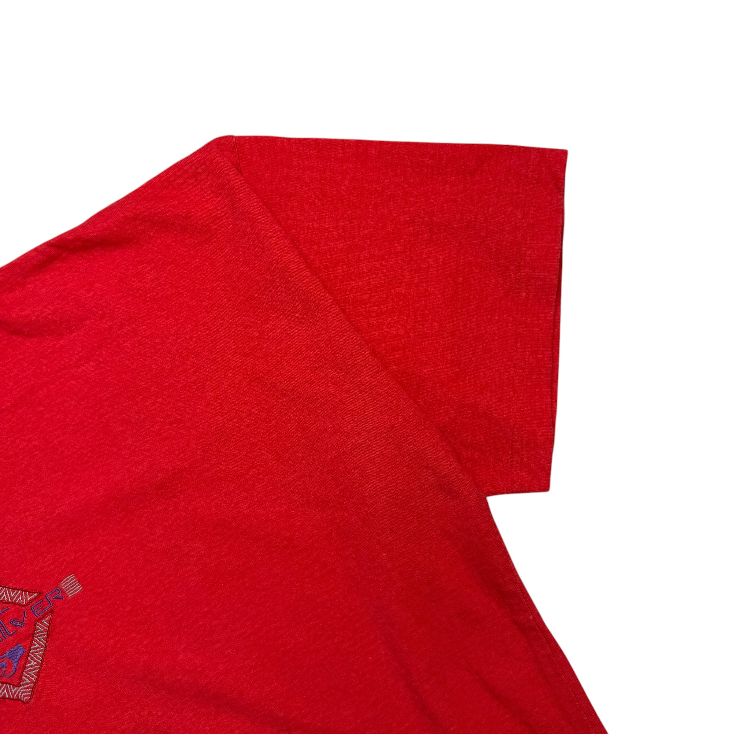 Vintage Quicksilver Tee Red