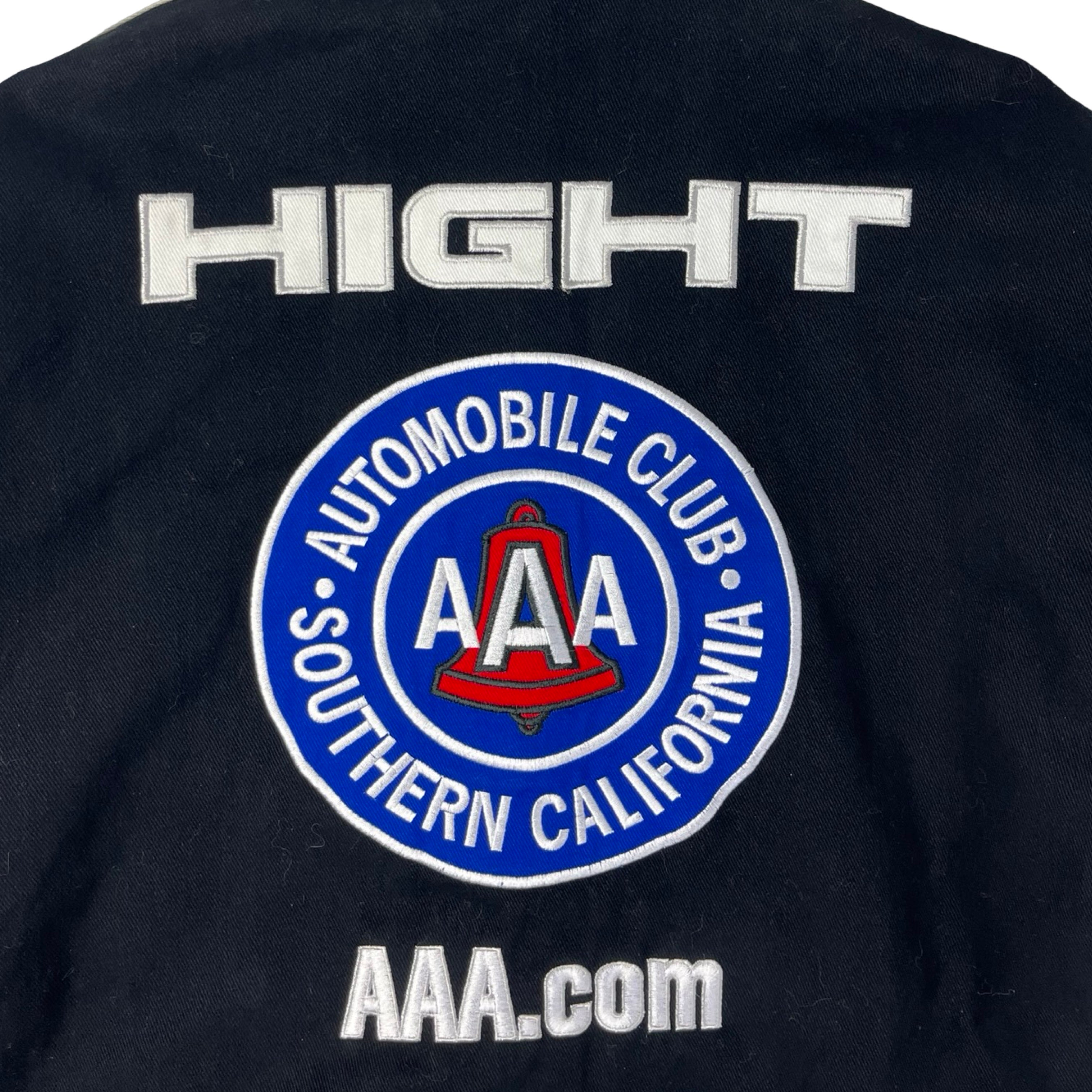 Vintage AAA Auto Club NASCAR Jacket Black/Blue