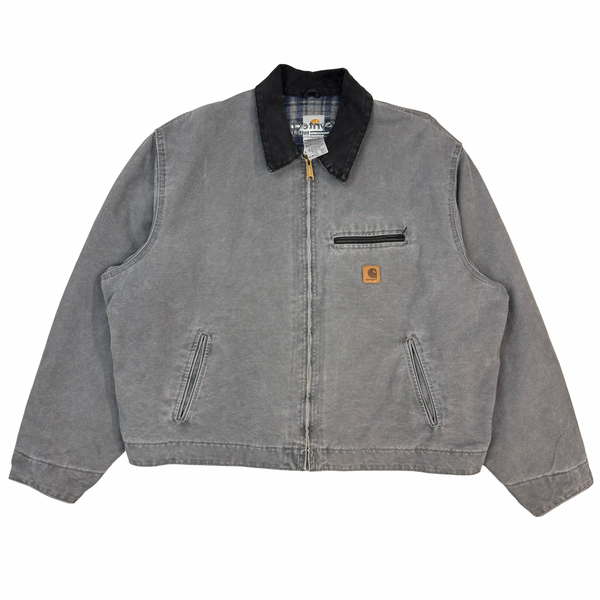 Vintage Carhartt Detroit Jacket Grey