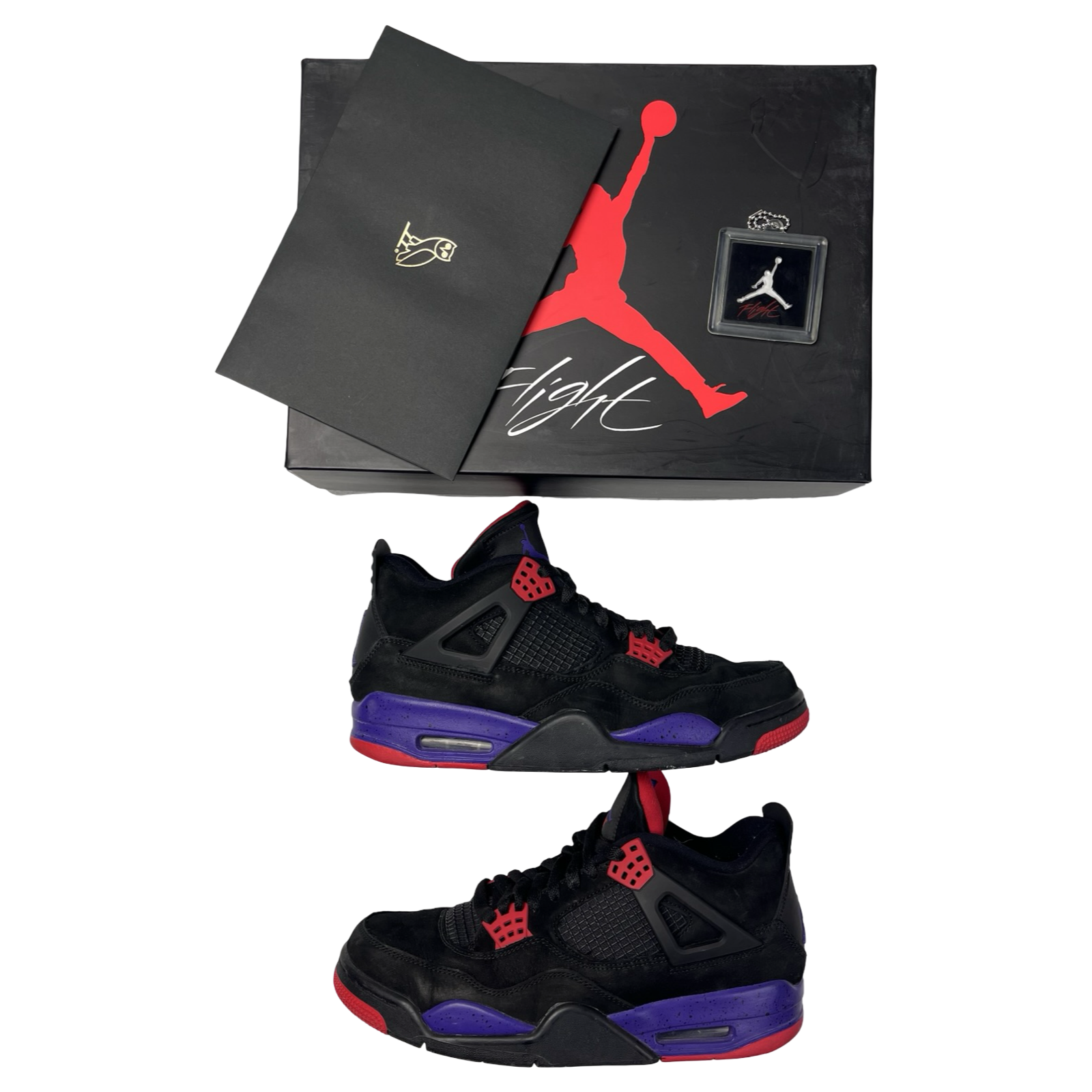 Jordan 4 Raptors Drake OVO (2019) (Used)