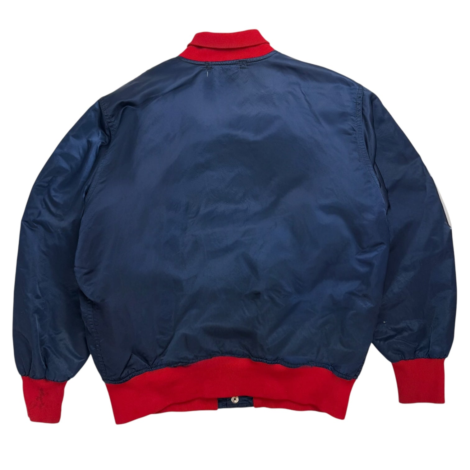 Vintage Wilson Edmonton Trappers Batting Jacket Blue/Red