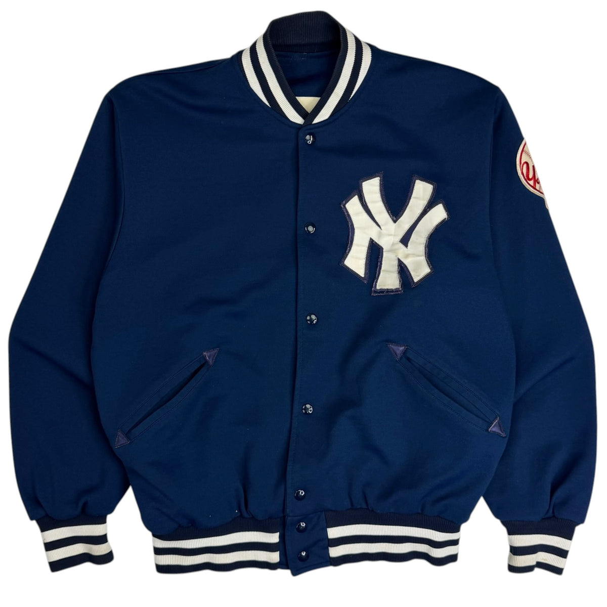Vintage New York Yankees Varsity Jacket Navy