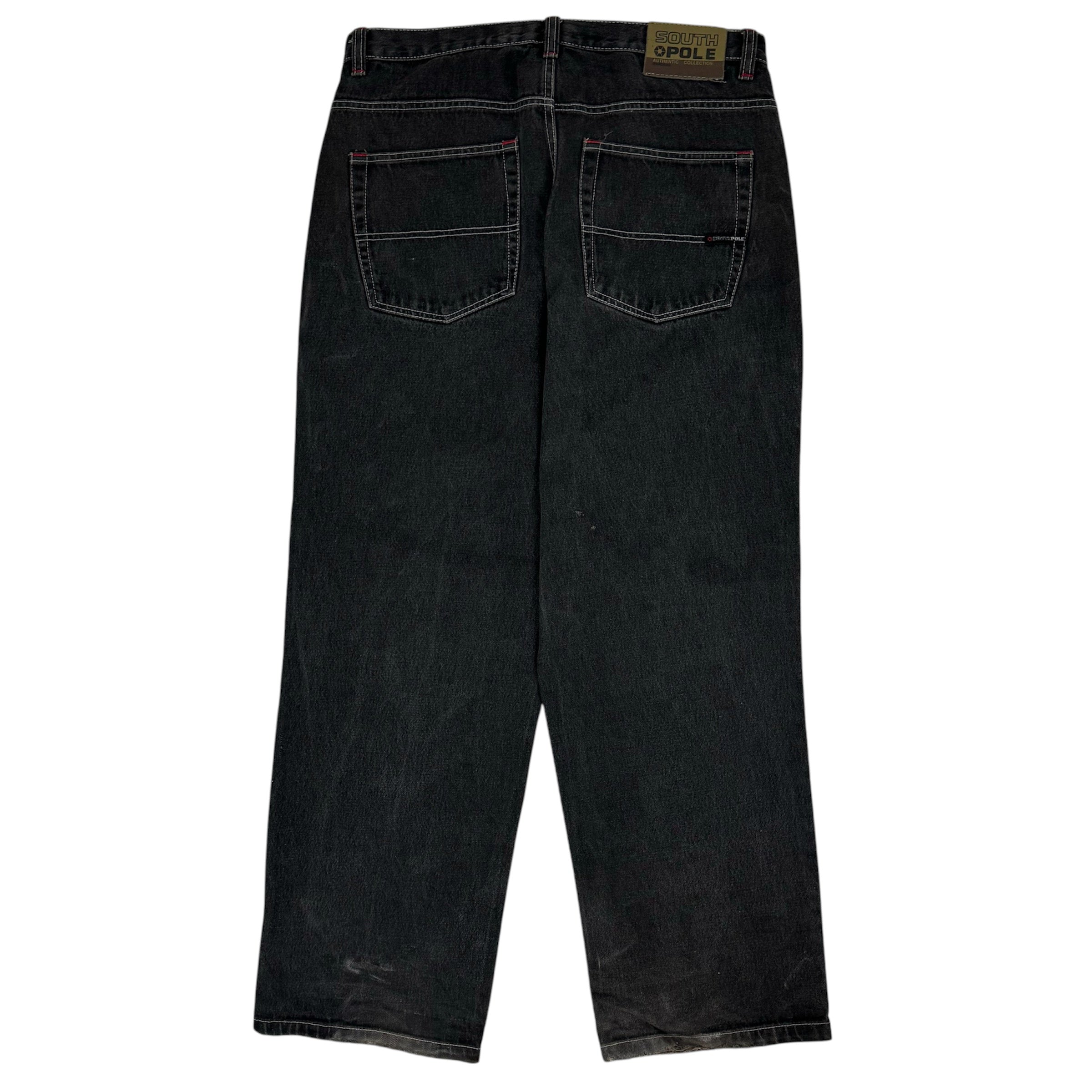 Vintage Y2K South Pole Black Wash Denim Jeans