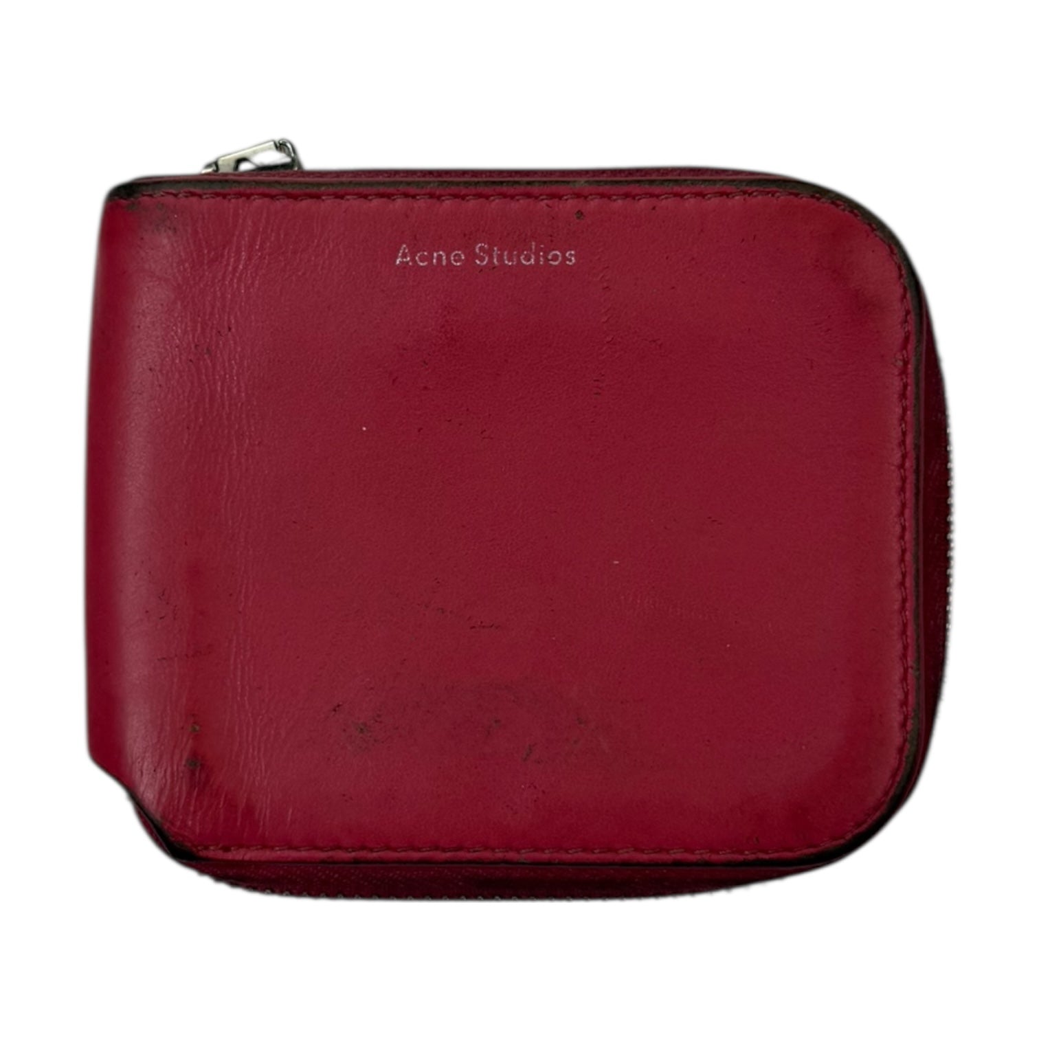 Acne Studios Zipper Wallet Pink