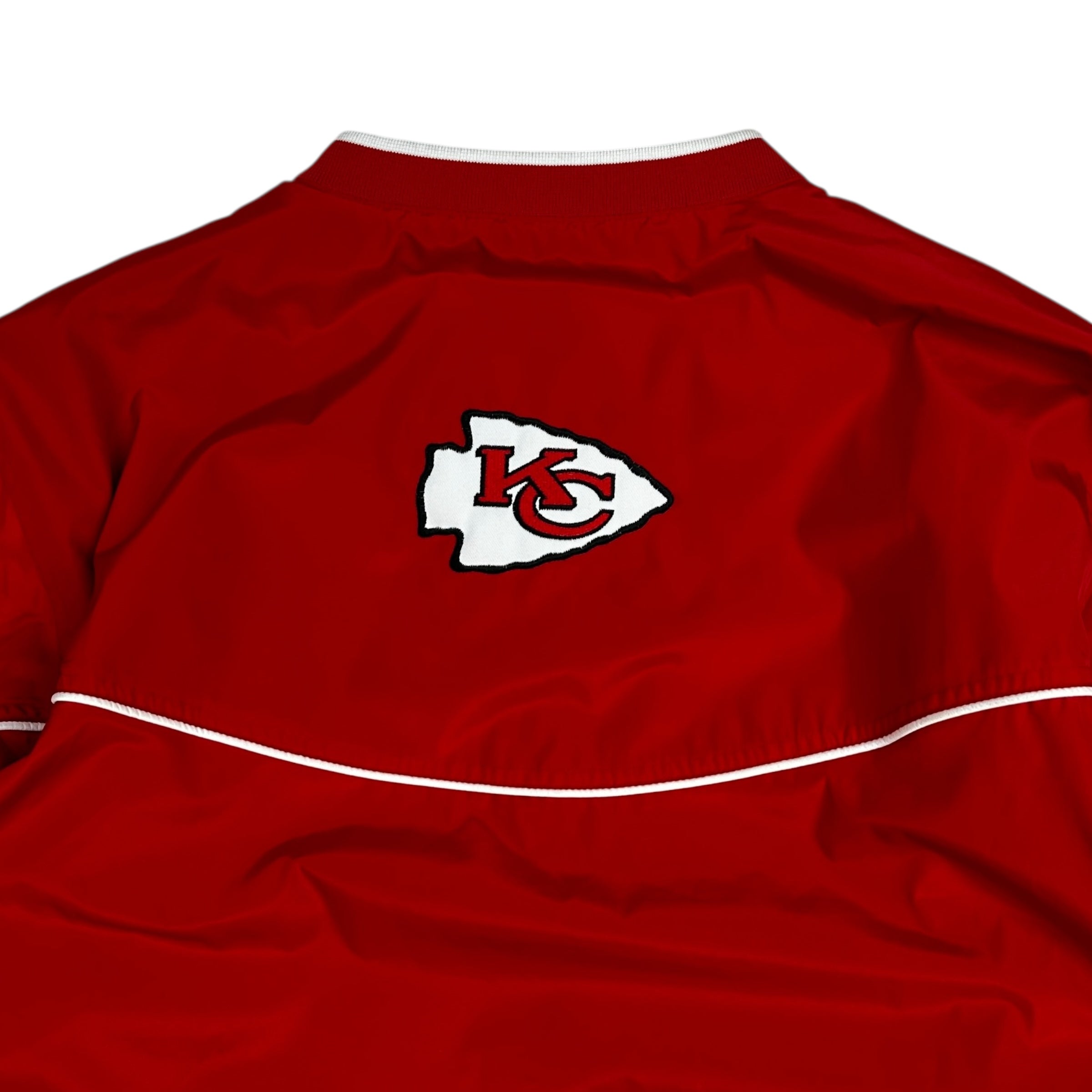 Vintage Reebok Kansas City Chiefs Pullover Windbreaker Red