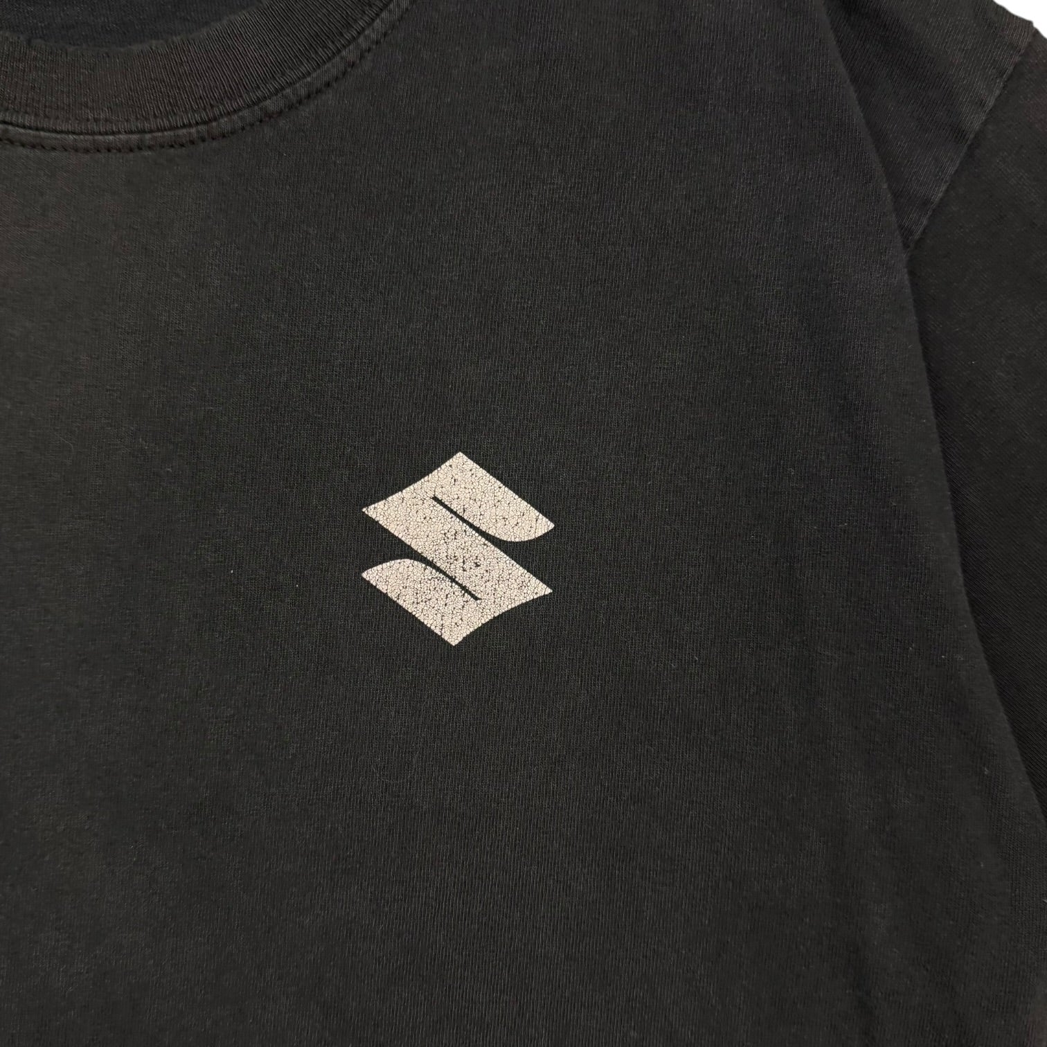Vintage Suzuki MotorBike Tee Black