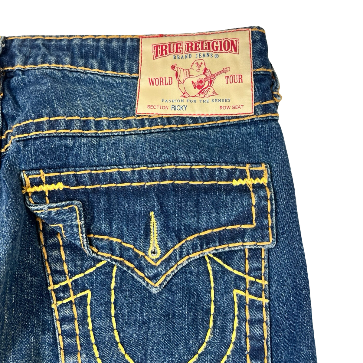 True Religion Ricky Super T Straight Leg Jeans