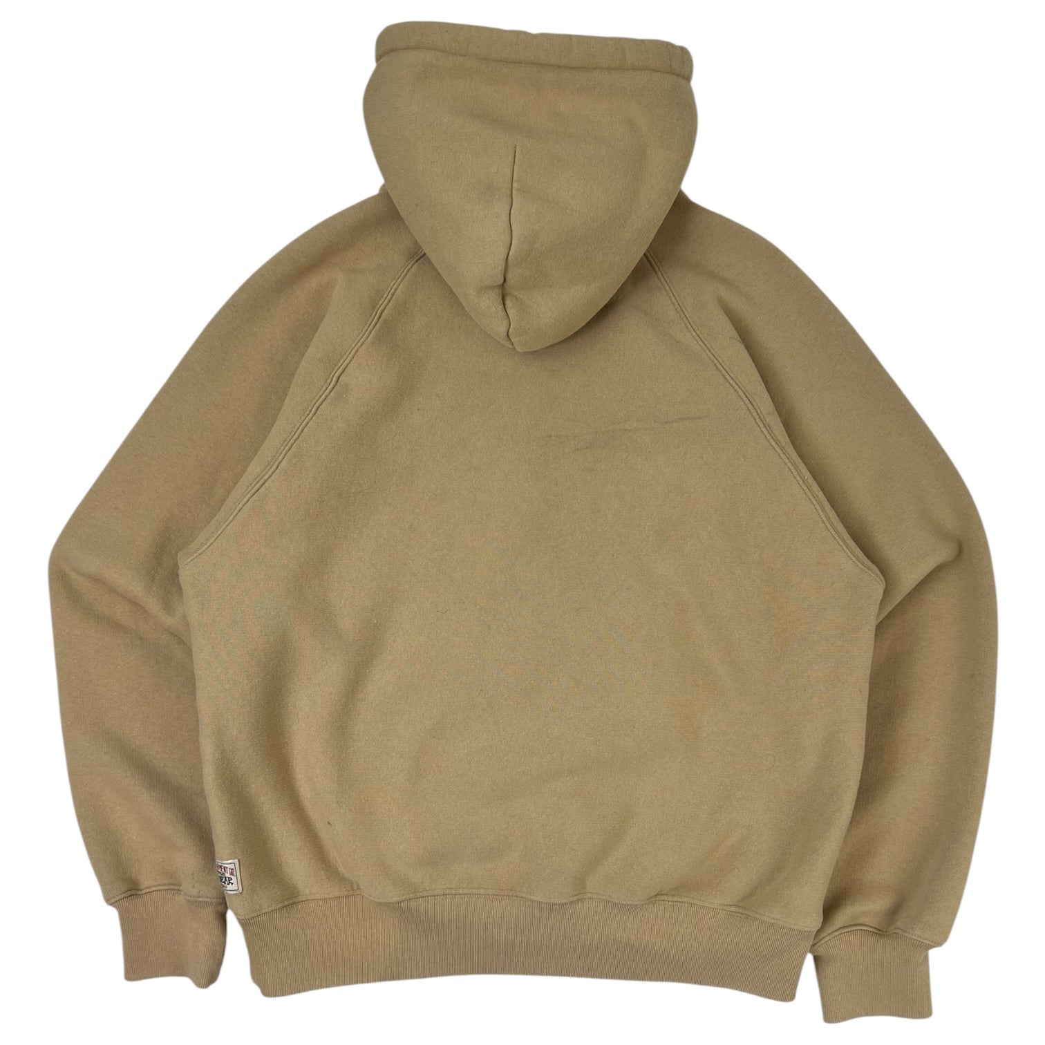Stussy Raglan Cut Zip Hoodie Tan