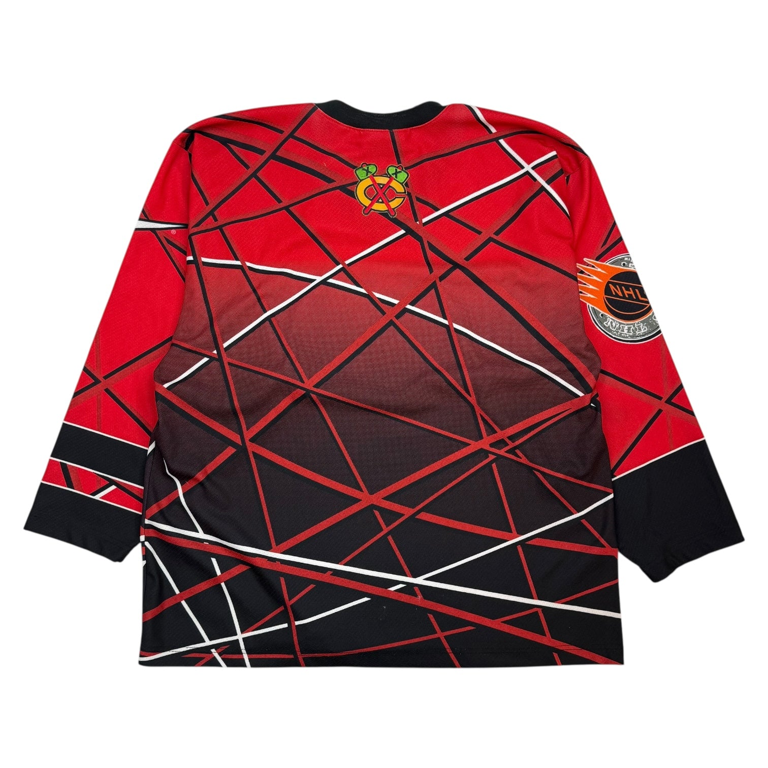 Vintage Nike NHL Street Chicago Blackhawks Jersey Red