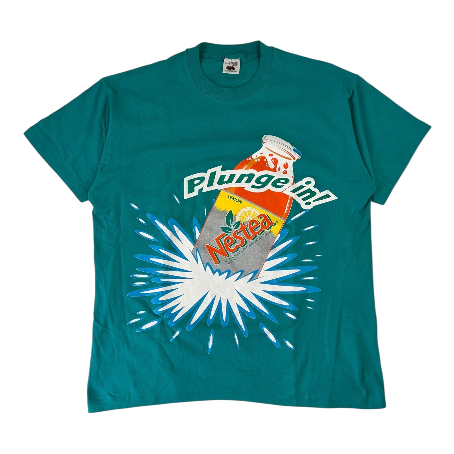 Vintage Nestea T-Shirt Teal