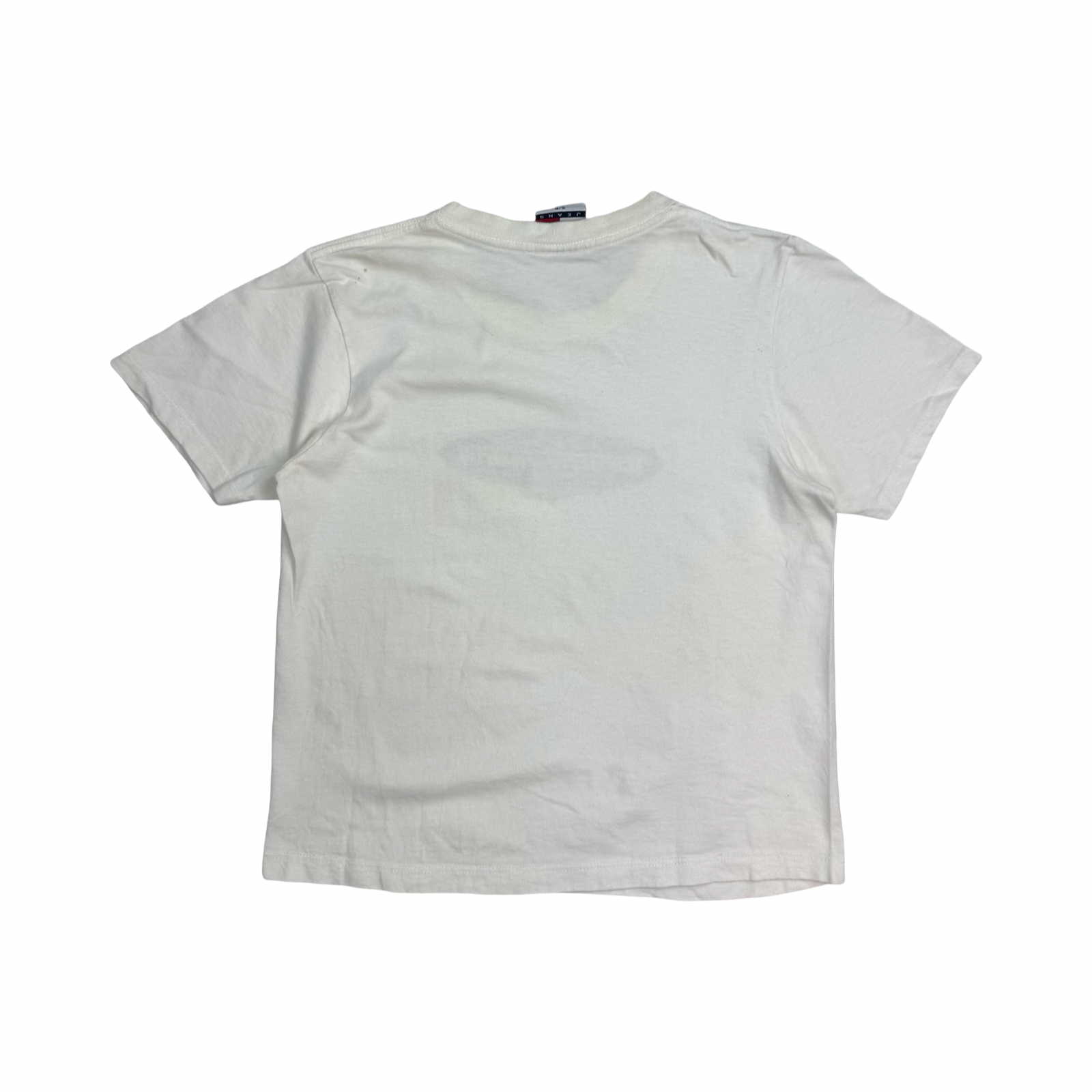 (W) Vintage Tommy Hilfiger Baby Tee White