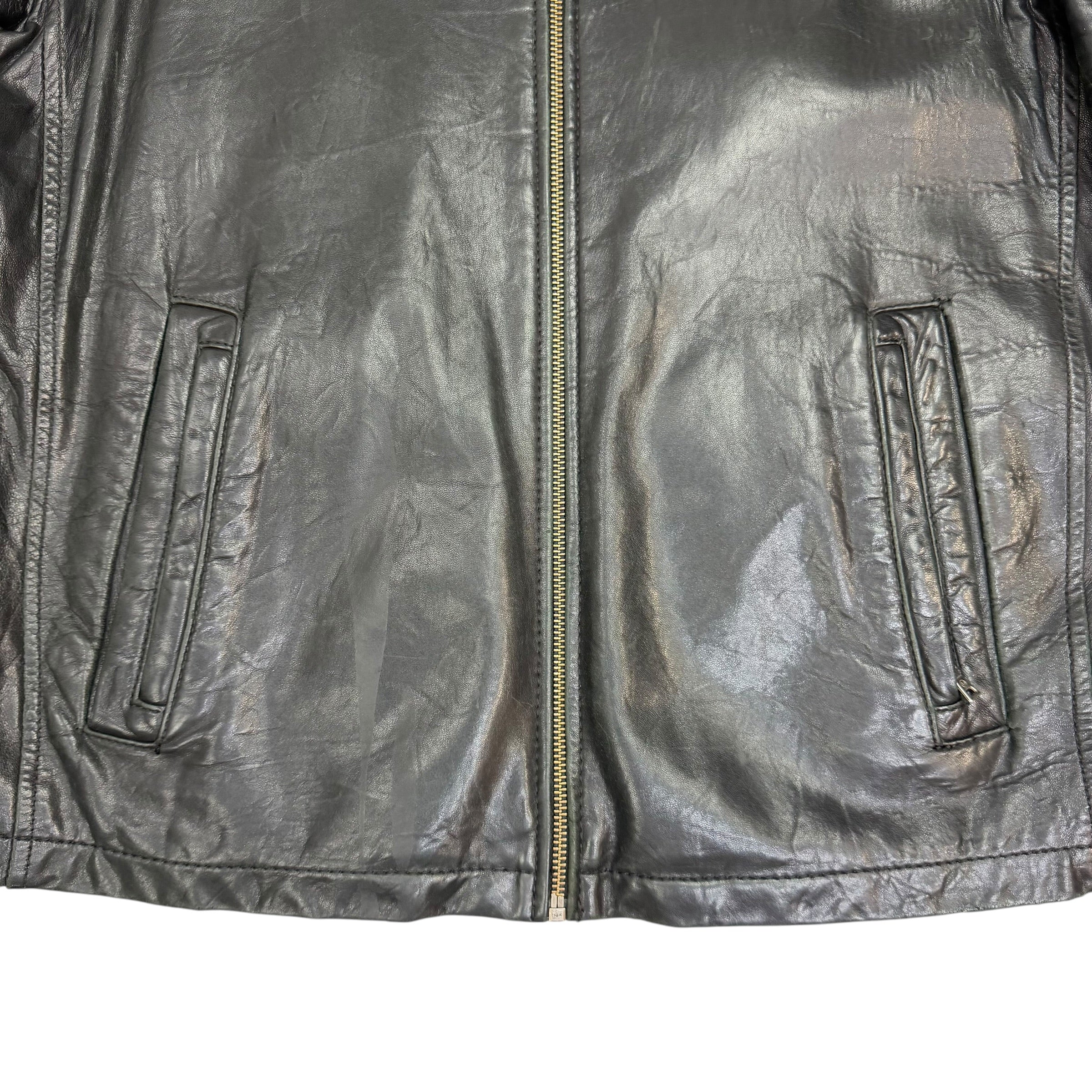 Vintage Danier Leather Jacket Black