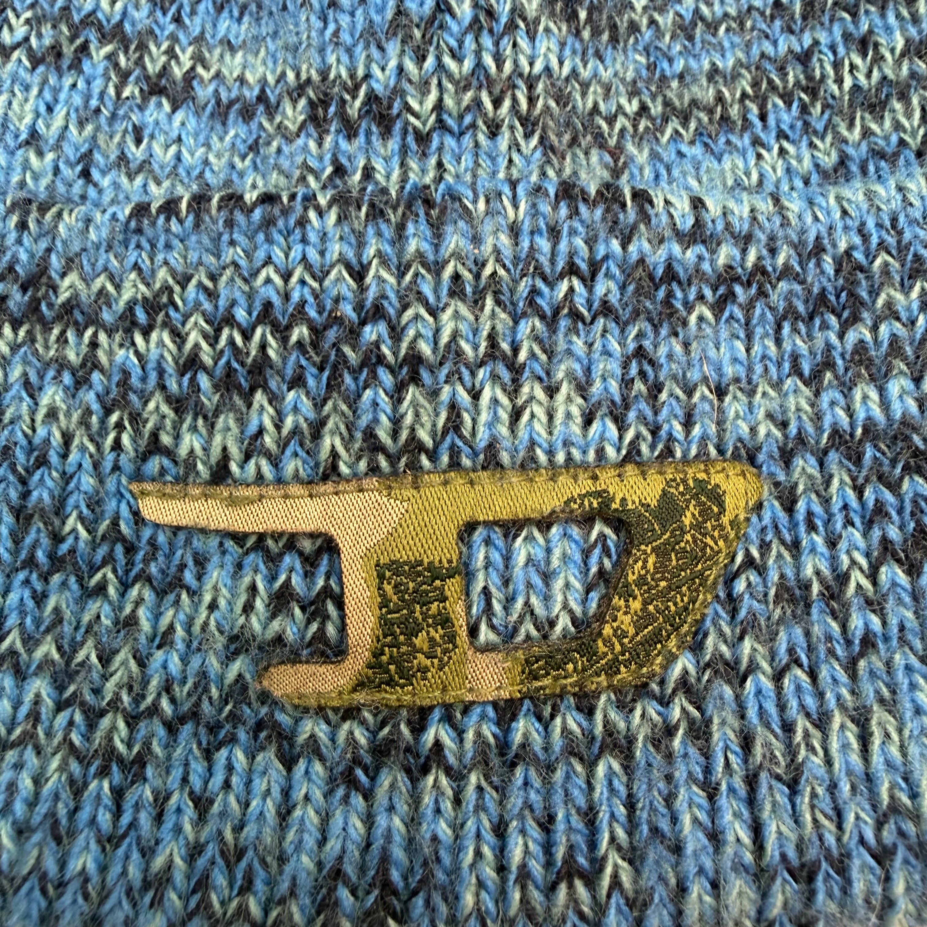 Diesel Knit Beanie Blue