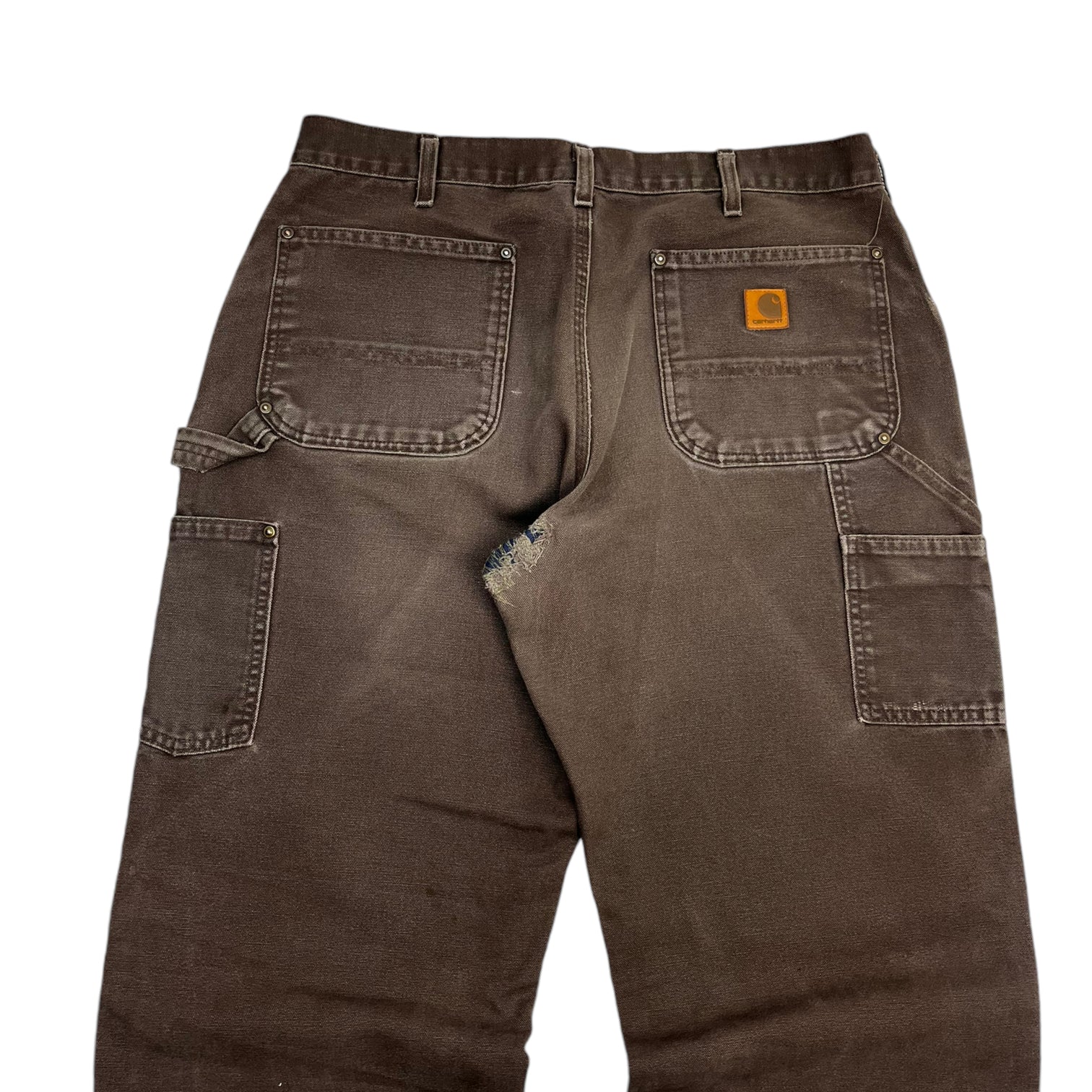 Carhartt Dungaree Double Knees Chocolate