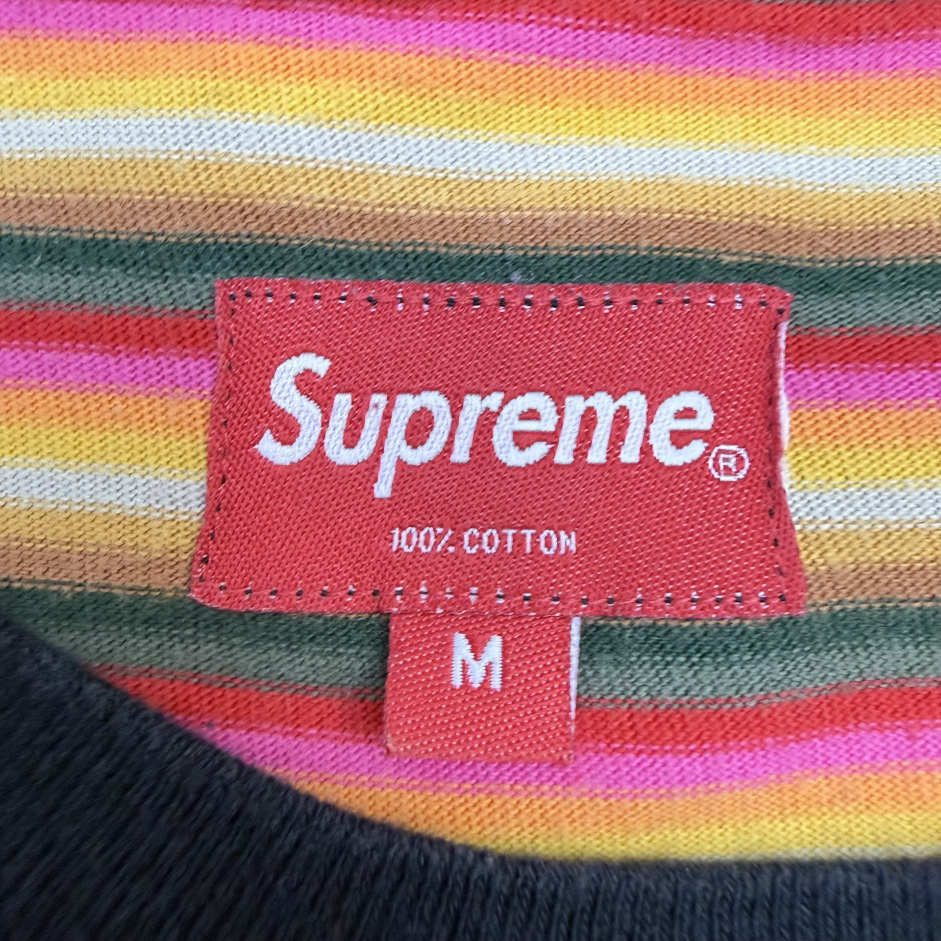 Supreme Multi Stripe L/S Tee Multicolour