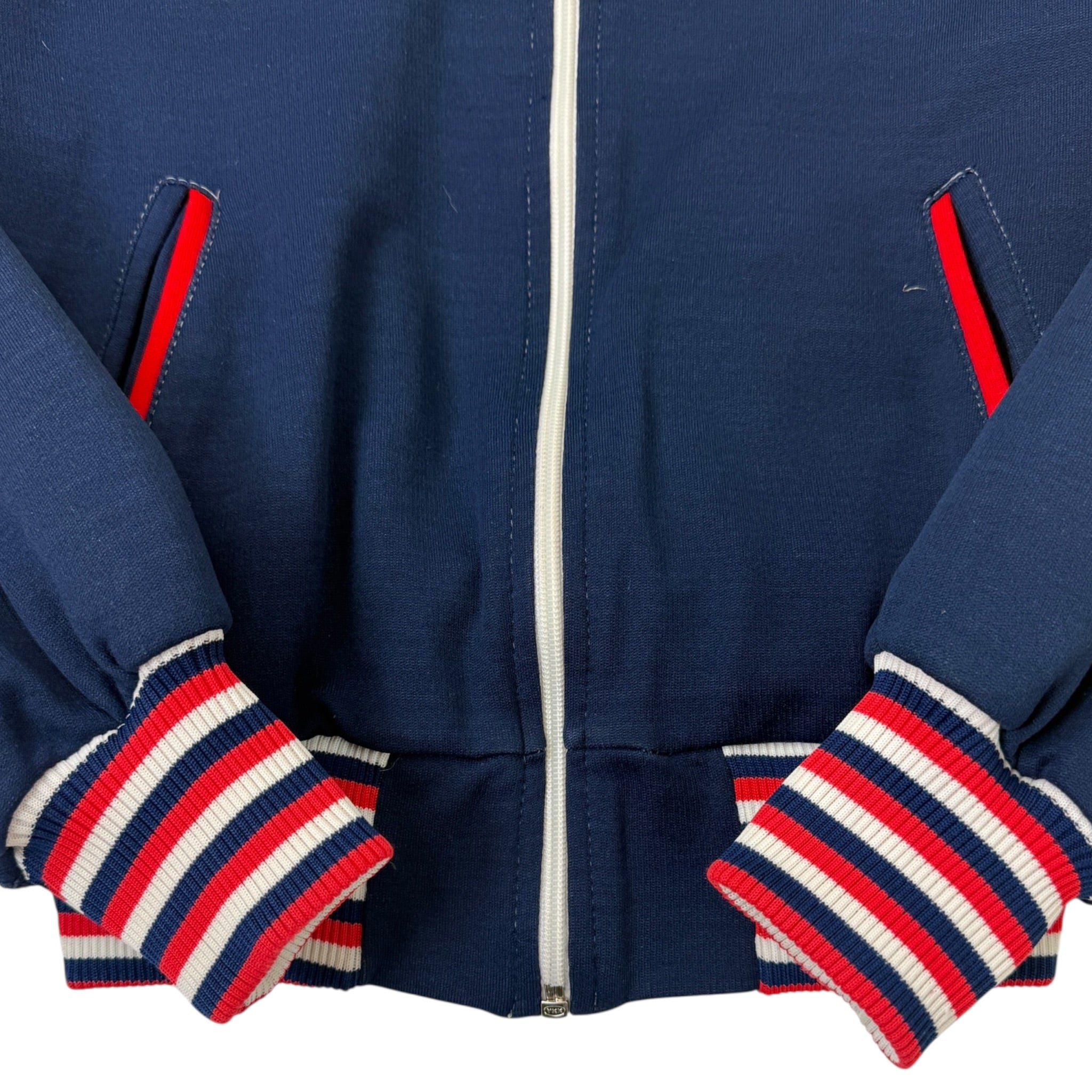 (W) Vintage Utex Track Jacket Navy Red