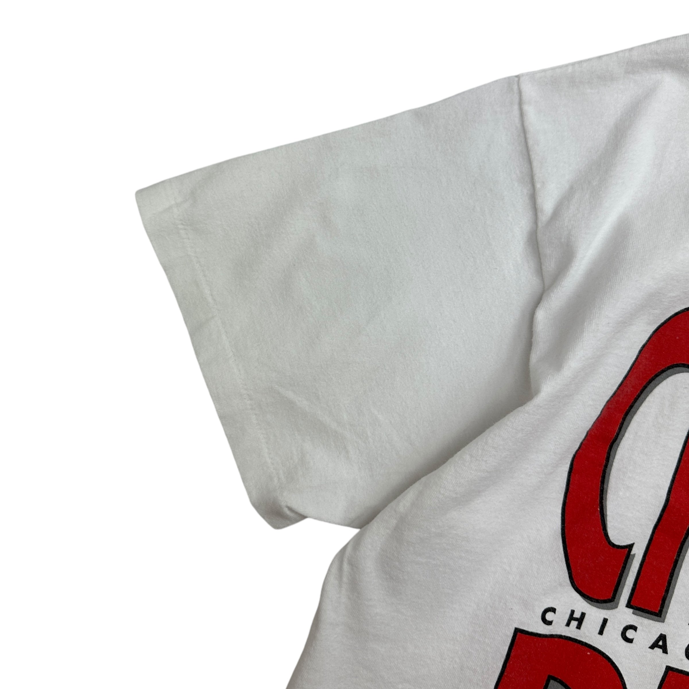 Vintage Chicago Bulls Logo Tee White