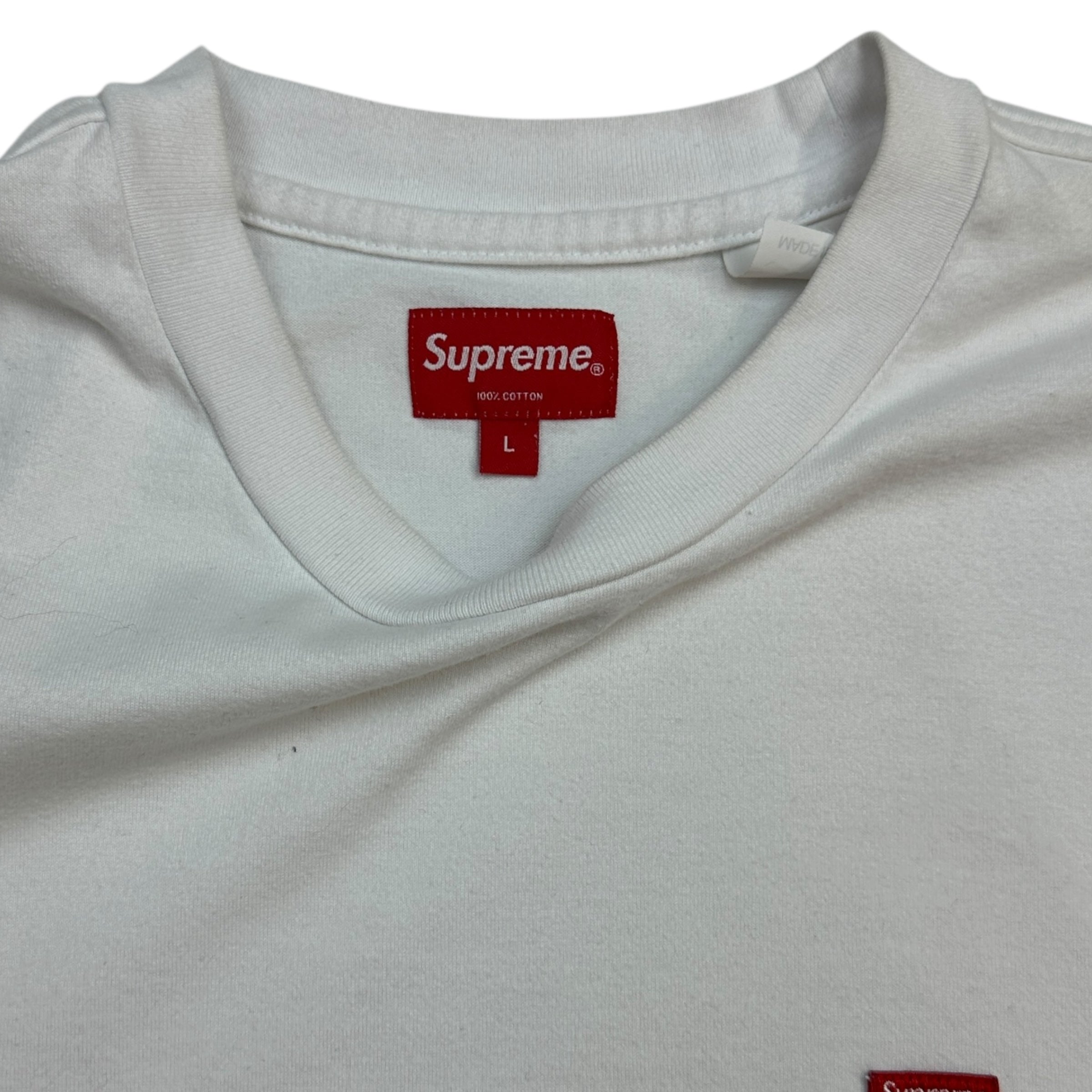 Supreme Small Box Logo Tee White