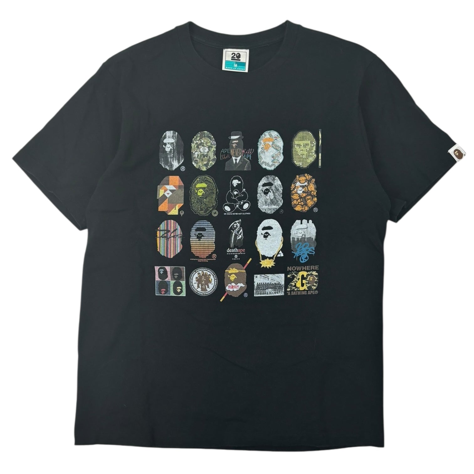 BAPE 20th Anniversary T-Shirt Black