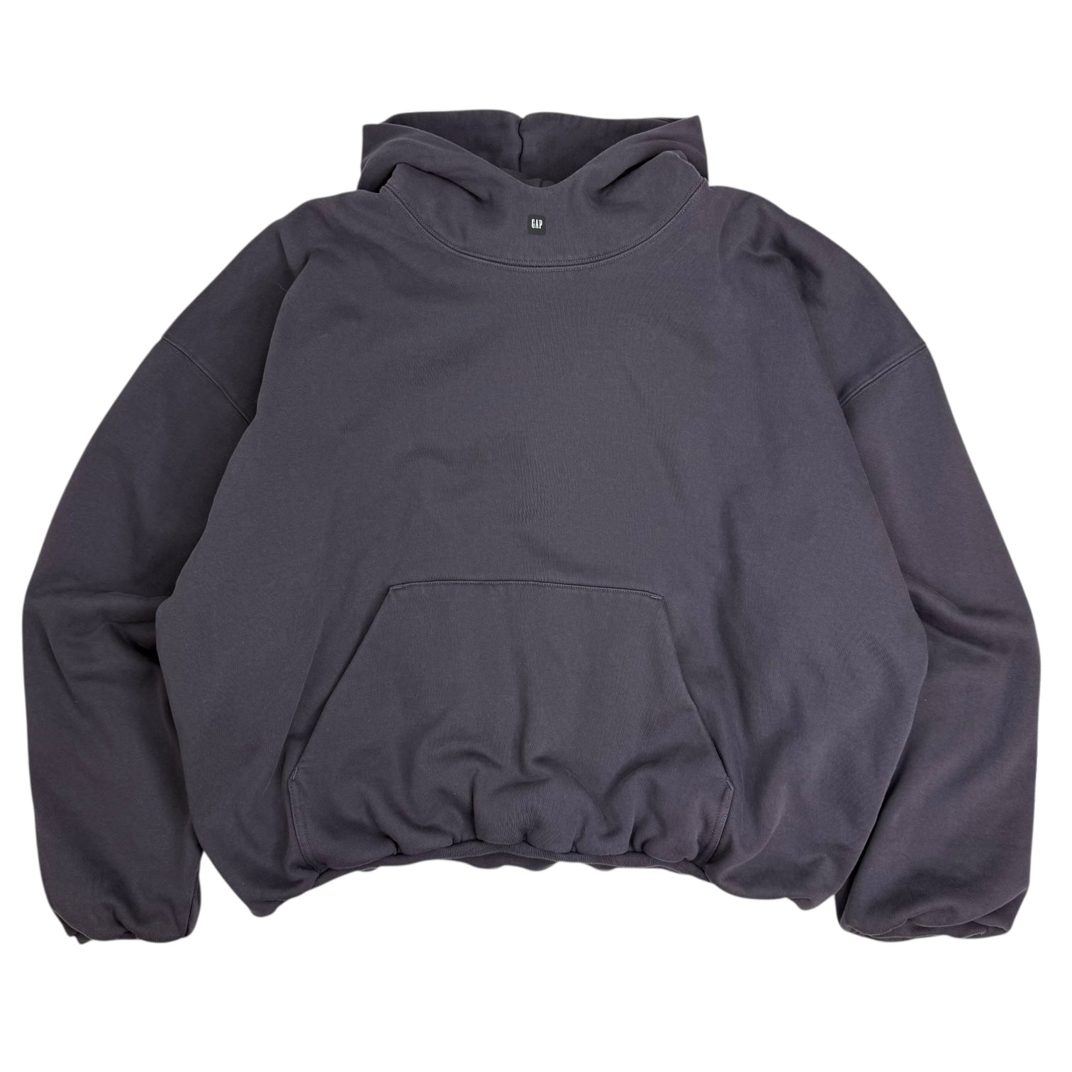 Yeezy Gap Engineered By Balenciaga Logo Hoodie Black