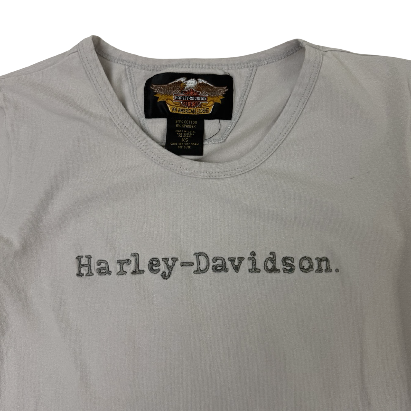 (W) Vintage Harley-Davidson Babydoll Shirt