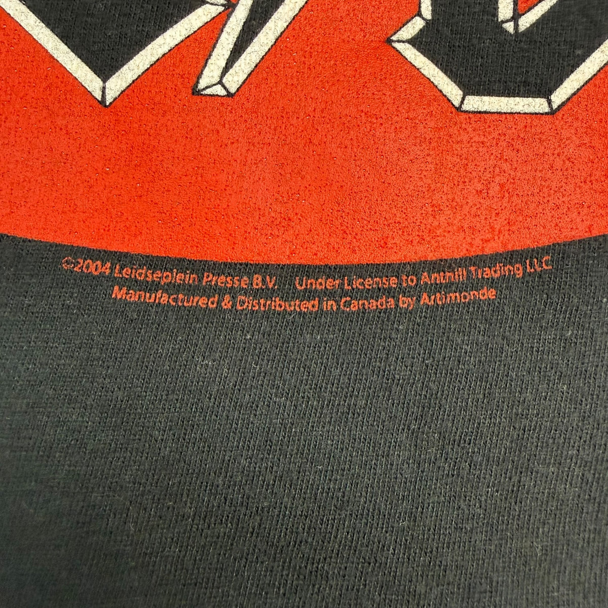 2004 AC/DC Logo Tee Black