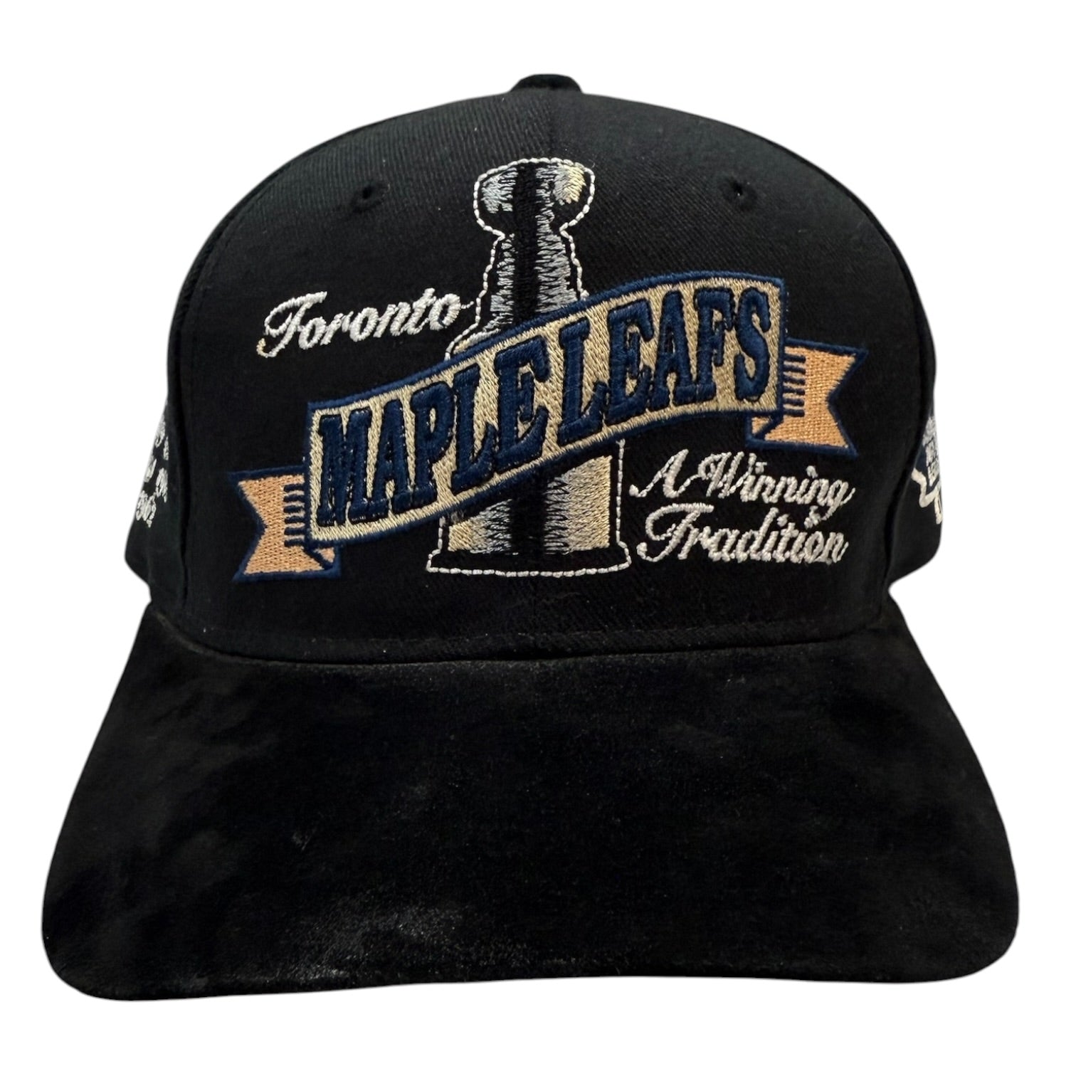 Vintage Toronto Maple Leafs Cup Snapback Black
