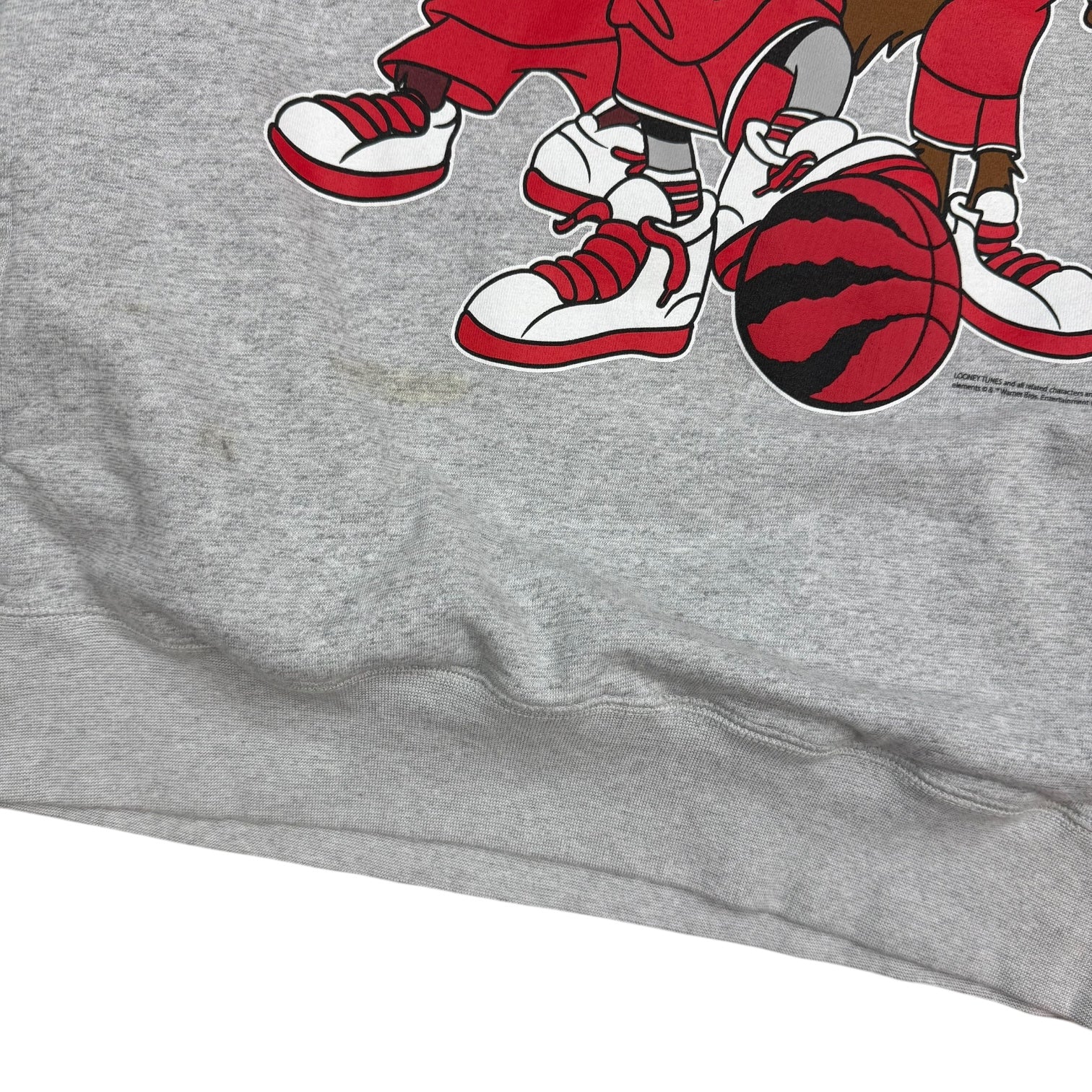 Octobers Very Own x Looney Tunes Toronto Raptors Hoodie Grey