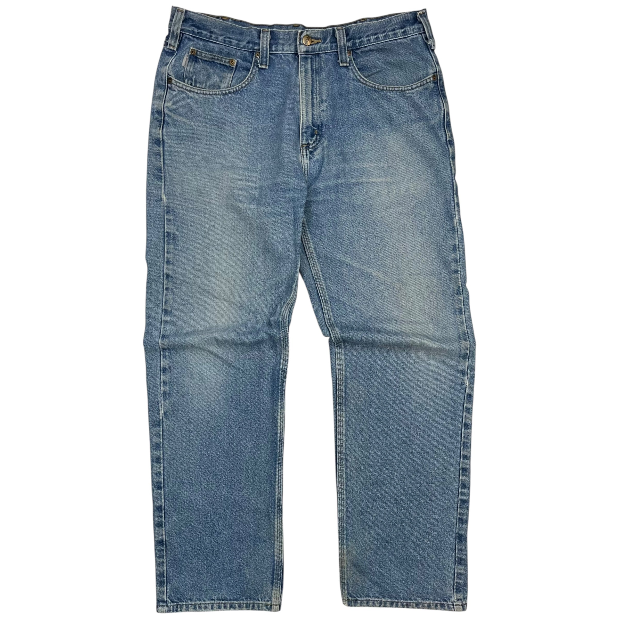 Vintage Carhartt Denim Work Pants Light Wash Blue
