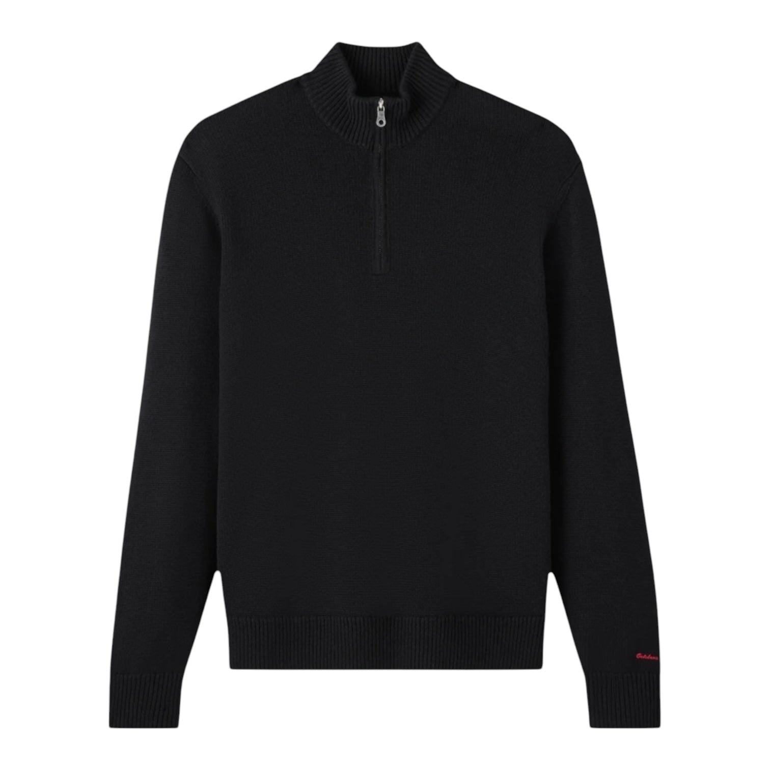 OVO Classic Quarter Zip Sweater Black