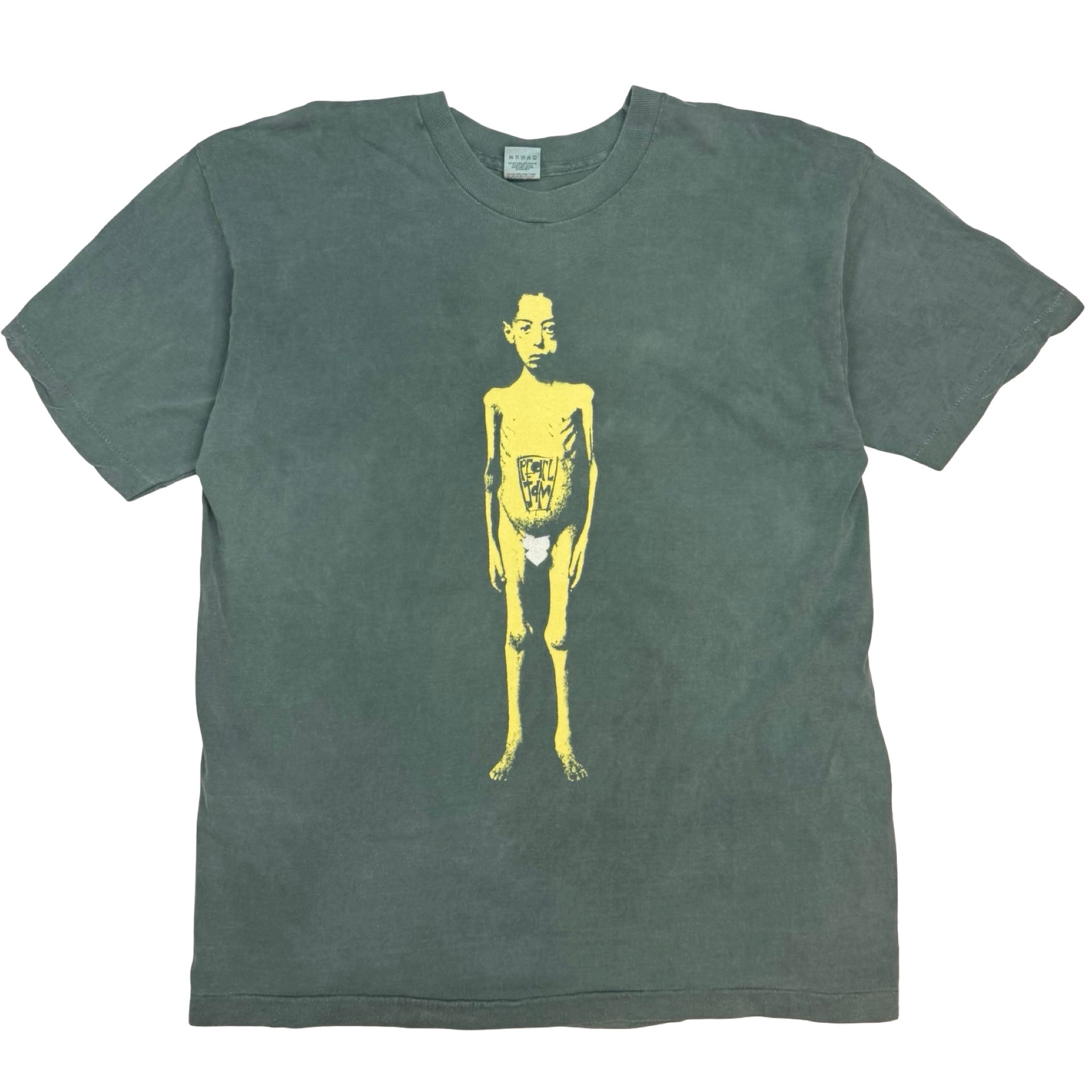 Vintage Pearl Jam Future Tee Washed Green