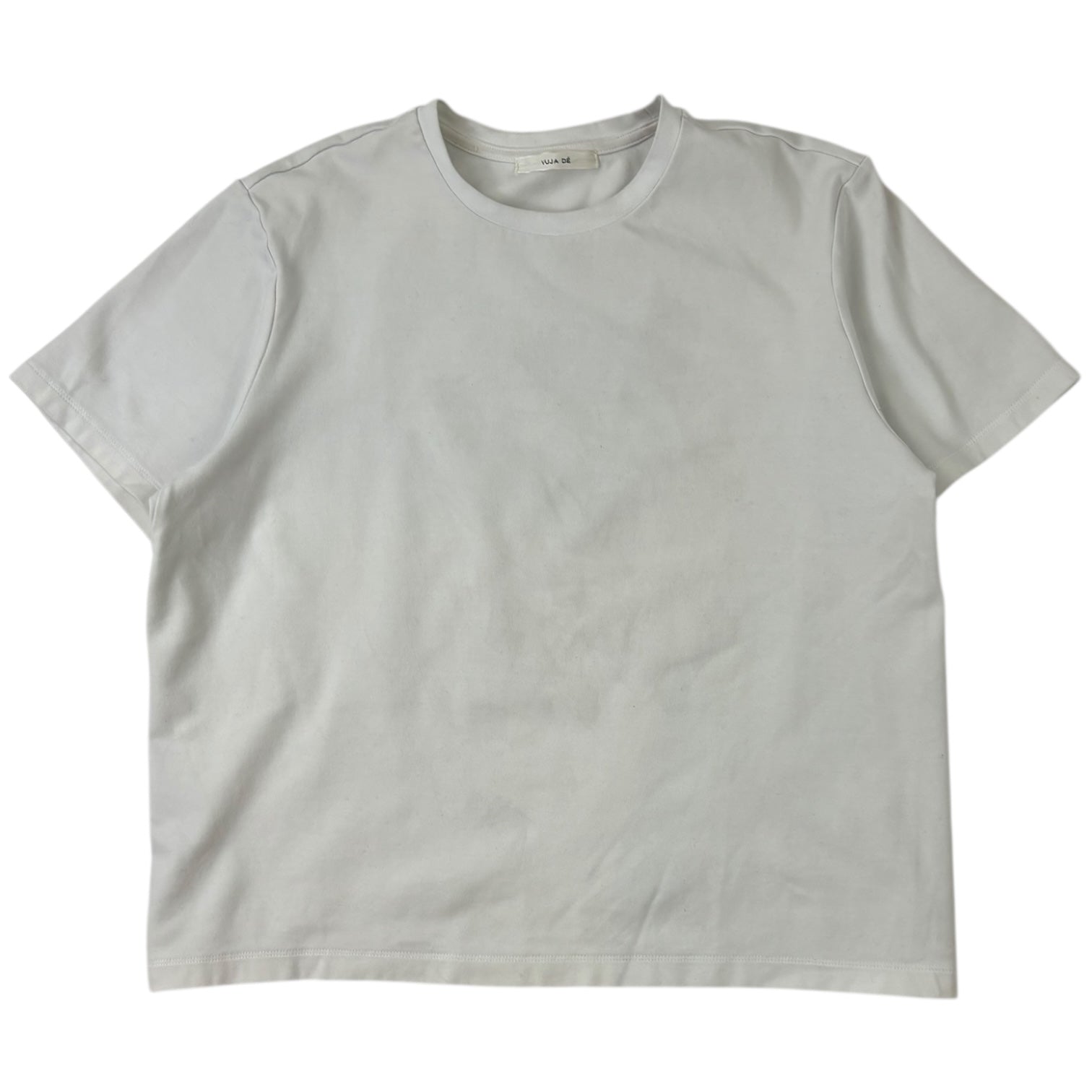 Vuja De The Forme Twisted Seam T-Shirt White