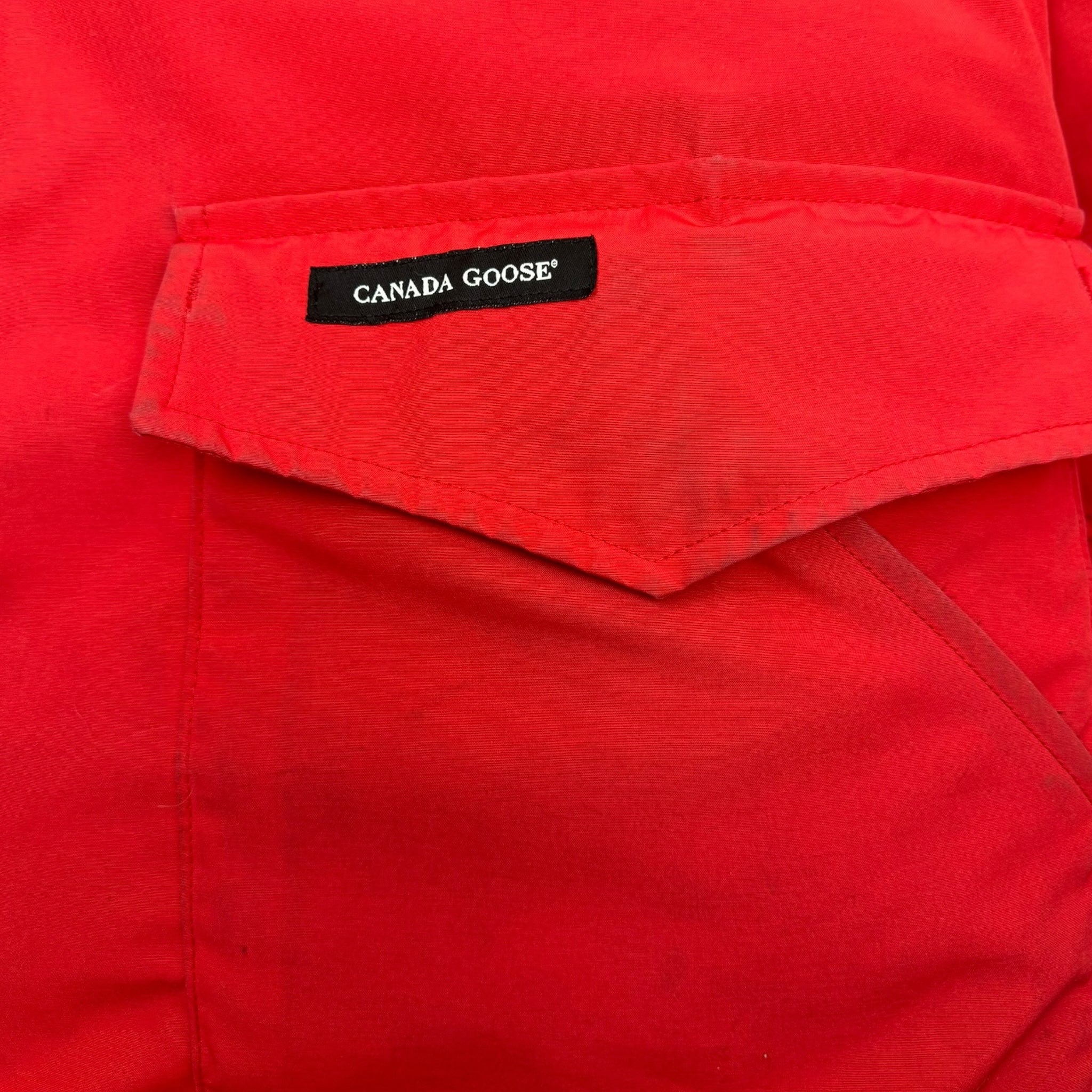 Canada Goose Resolute Parka Red