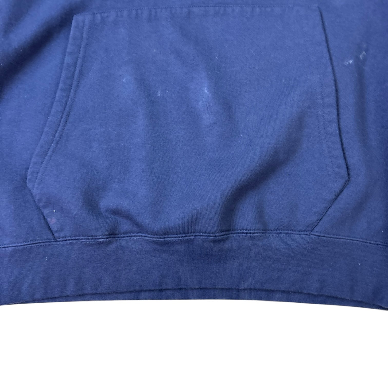 OVO Chenille Mini Logo Hoodie Navy