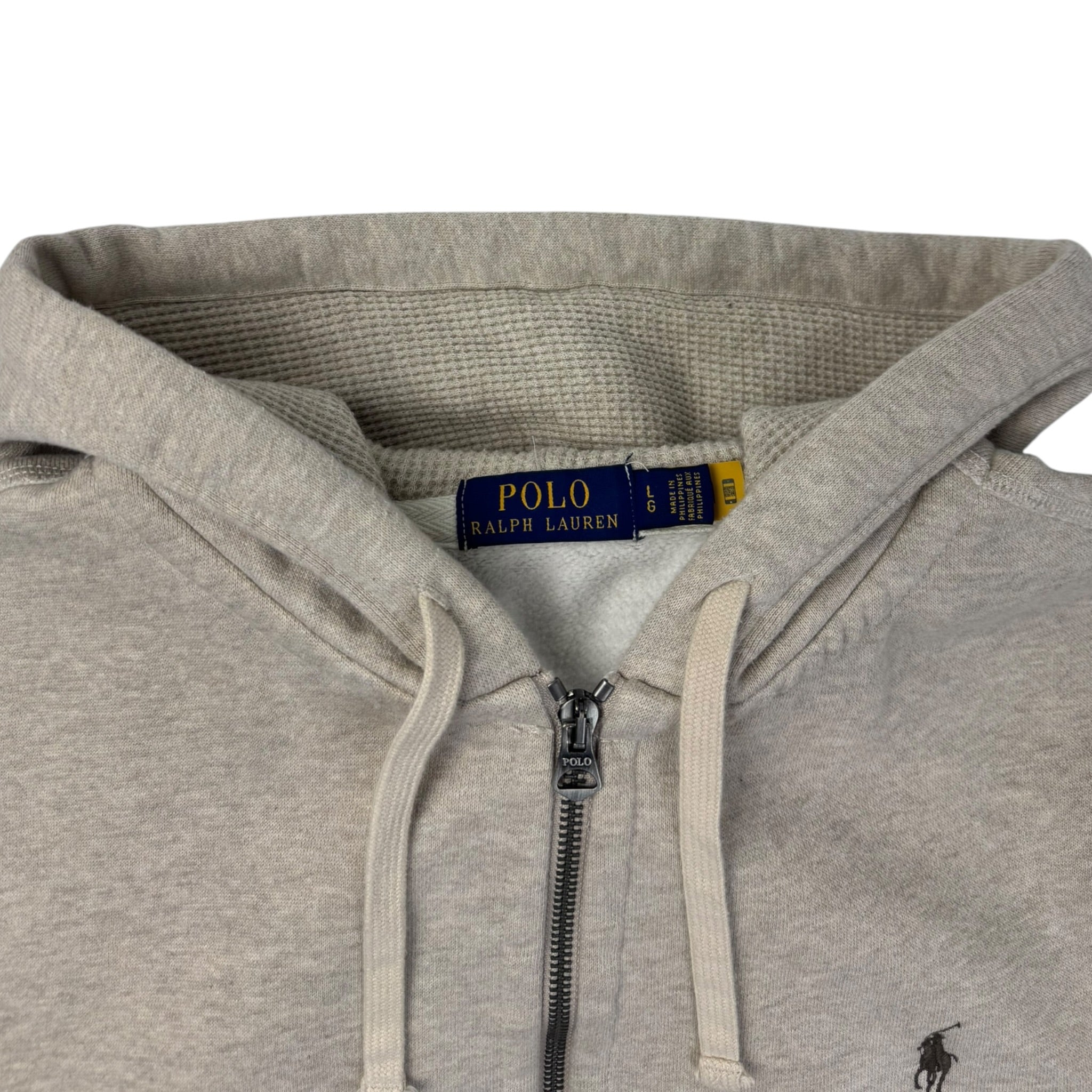 Polo Ralph Lauren Zip Up Hoodie Cream