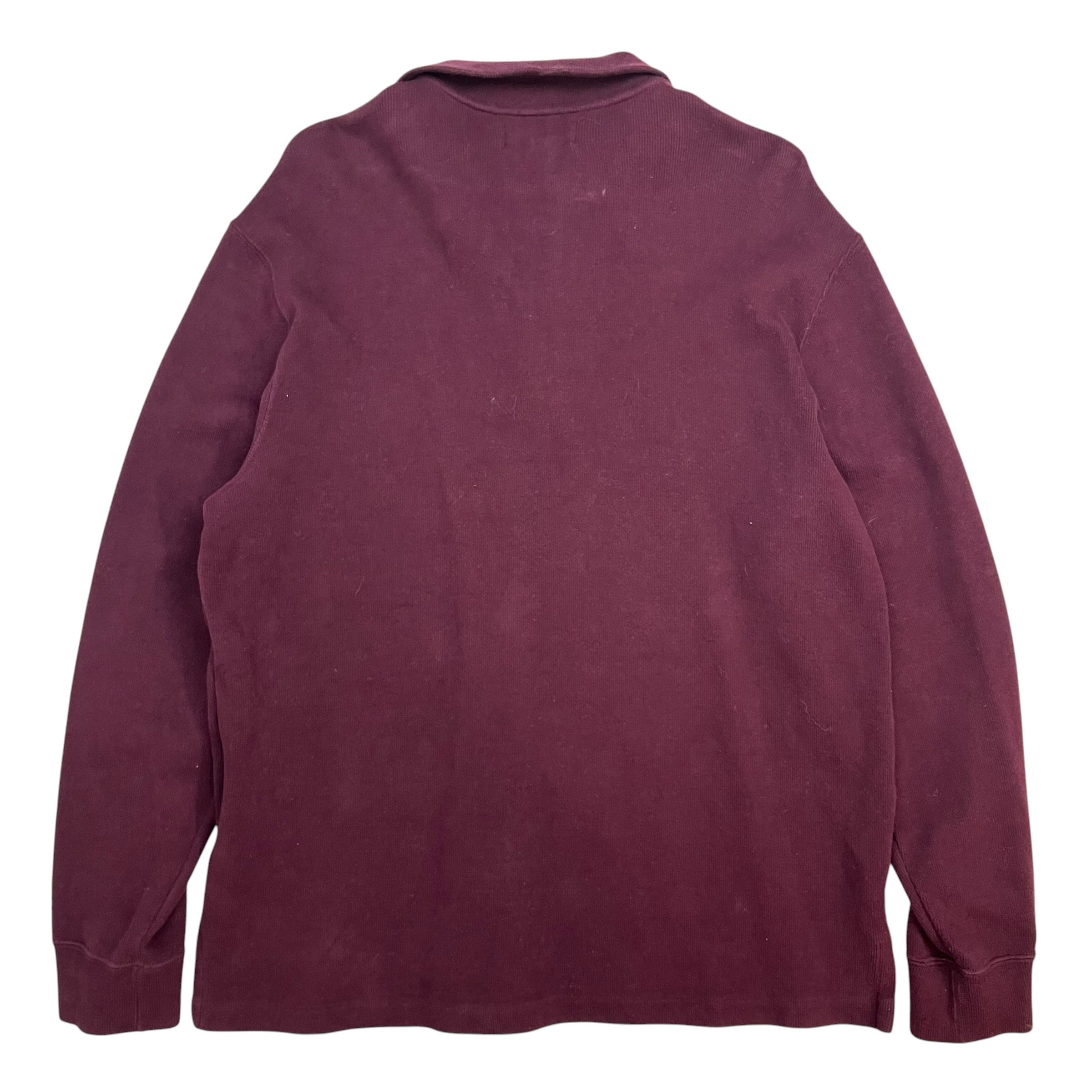 Vintage Polo Ralph Lauren Quarter Zip Burgundy