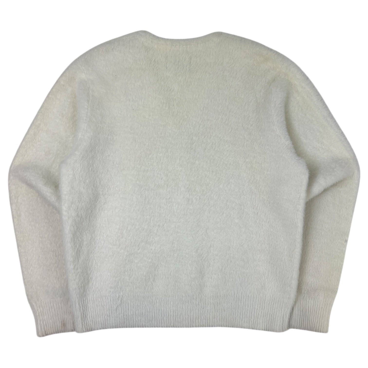 Stussy Shaggy Cardigan Bone