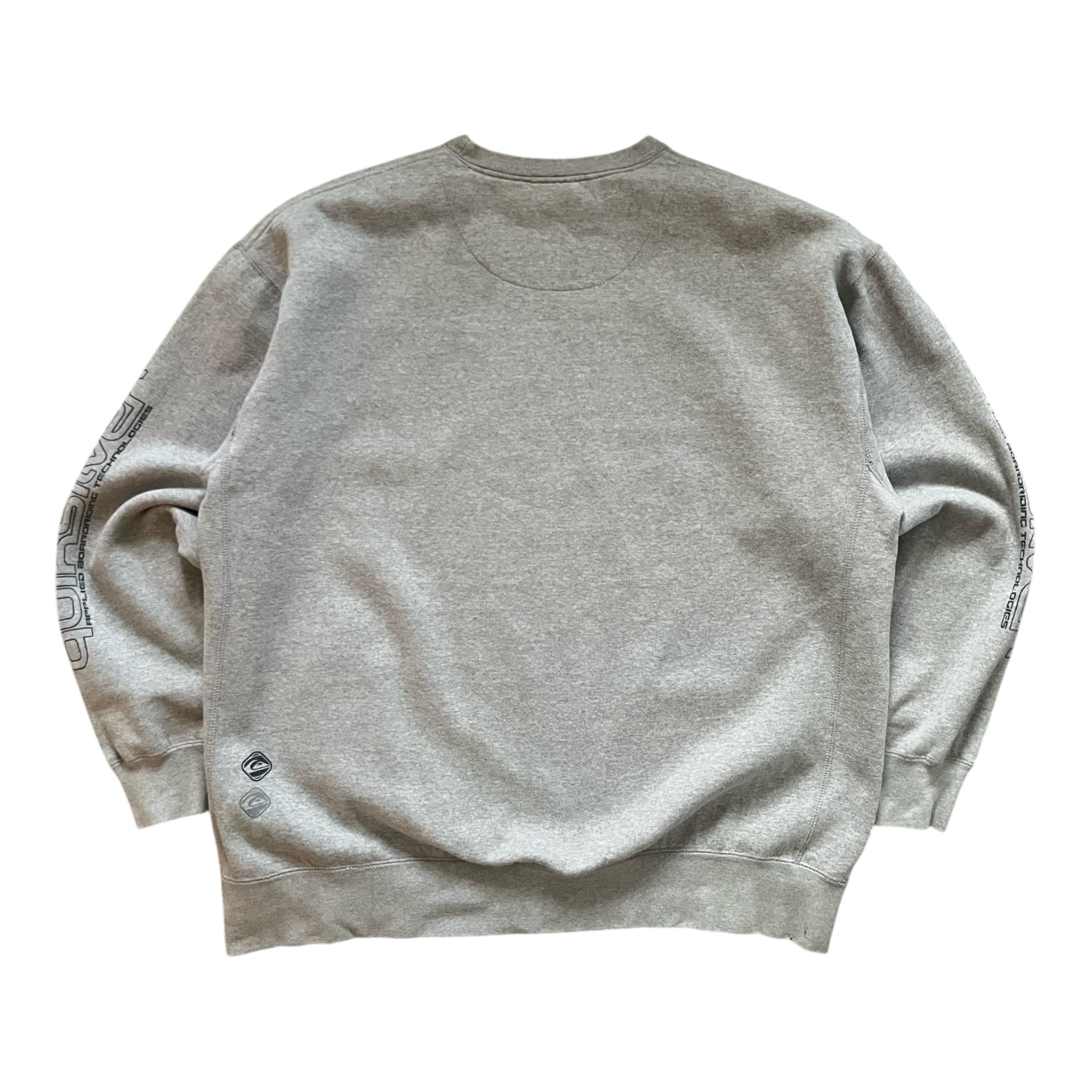 Vintage Quiksilver Sleeve Spellout Crewneck