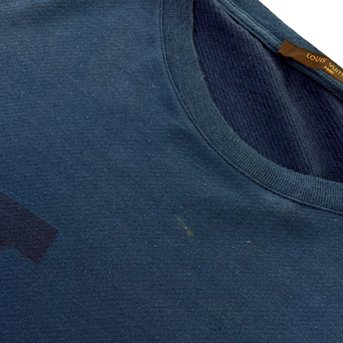 Louis Vuitton Tonal Logo T-Shirt Navy