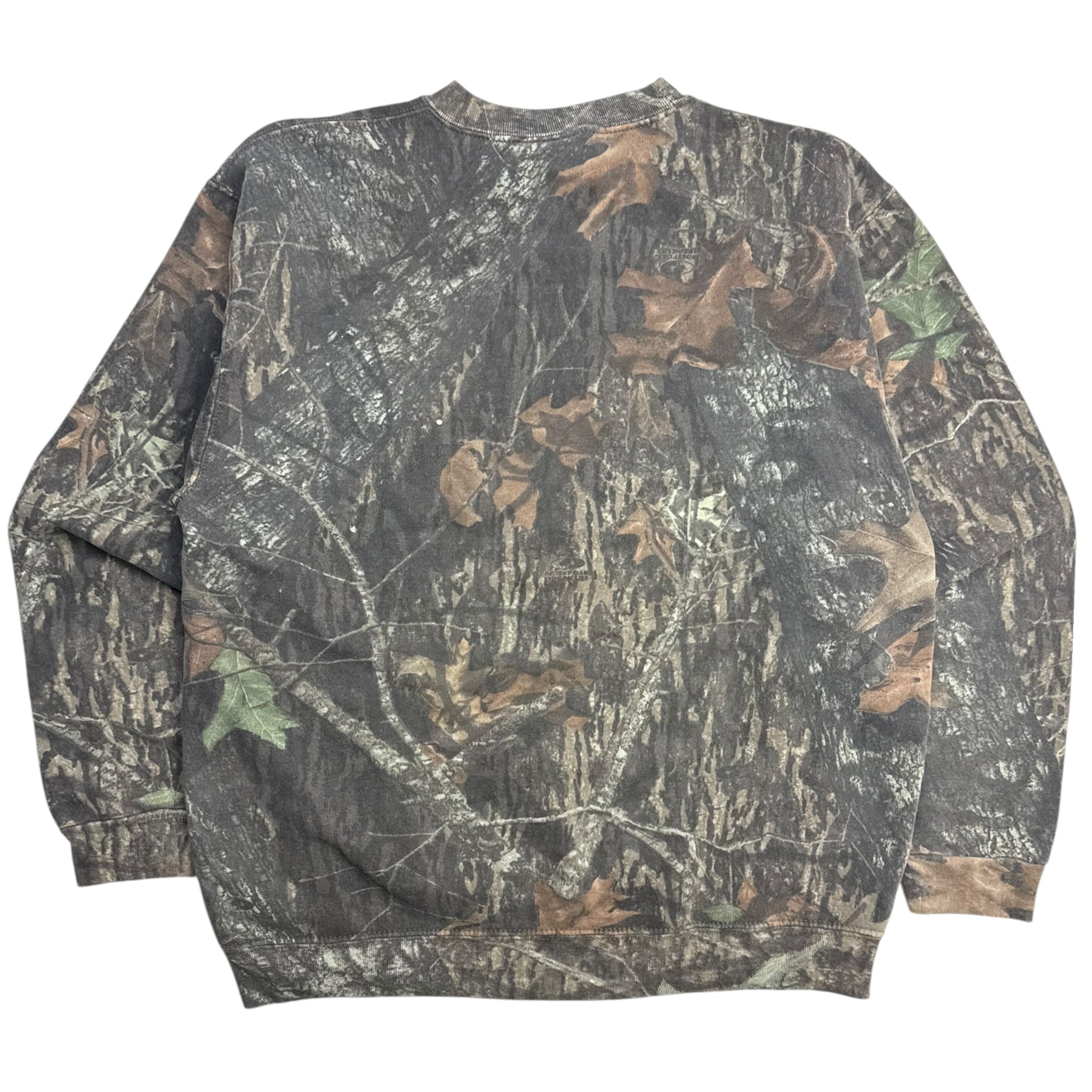 Vintage Mossy Oak Camo Crewneck