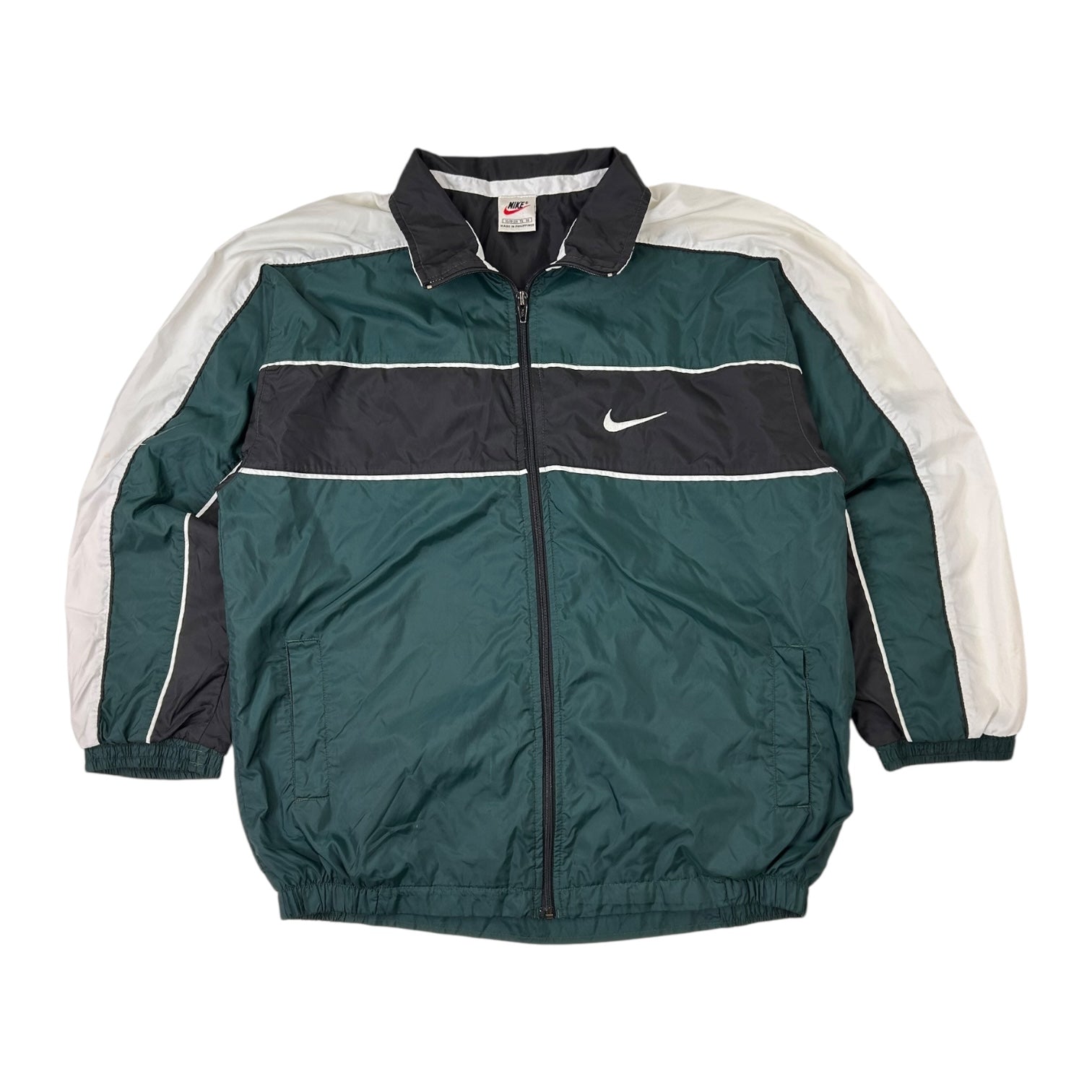 Vintage Nike Track Jacket Green/Black