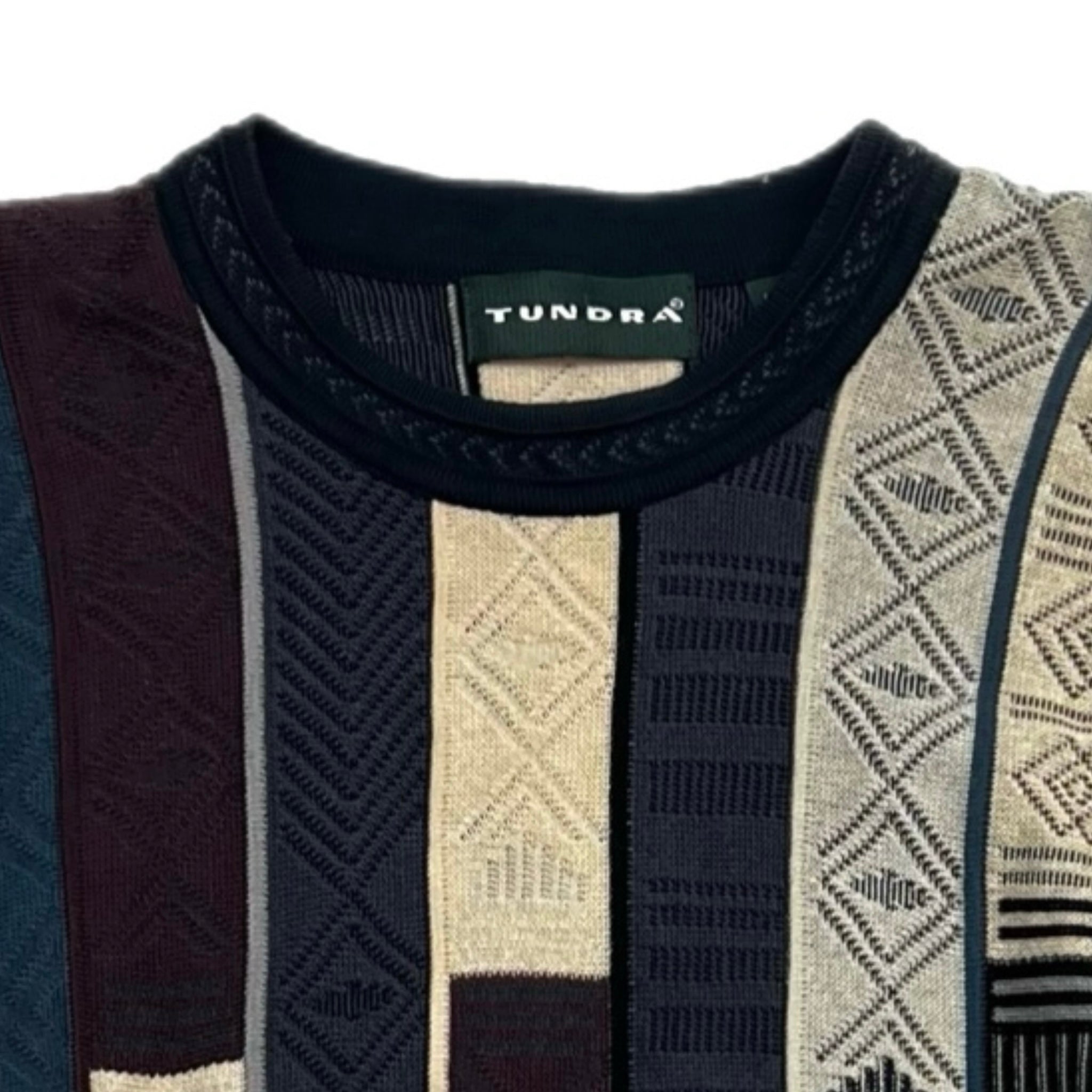 Vintage Tundra 3D Knit Purple/Navy/Multi