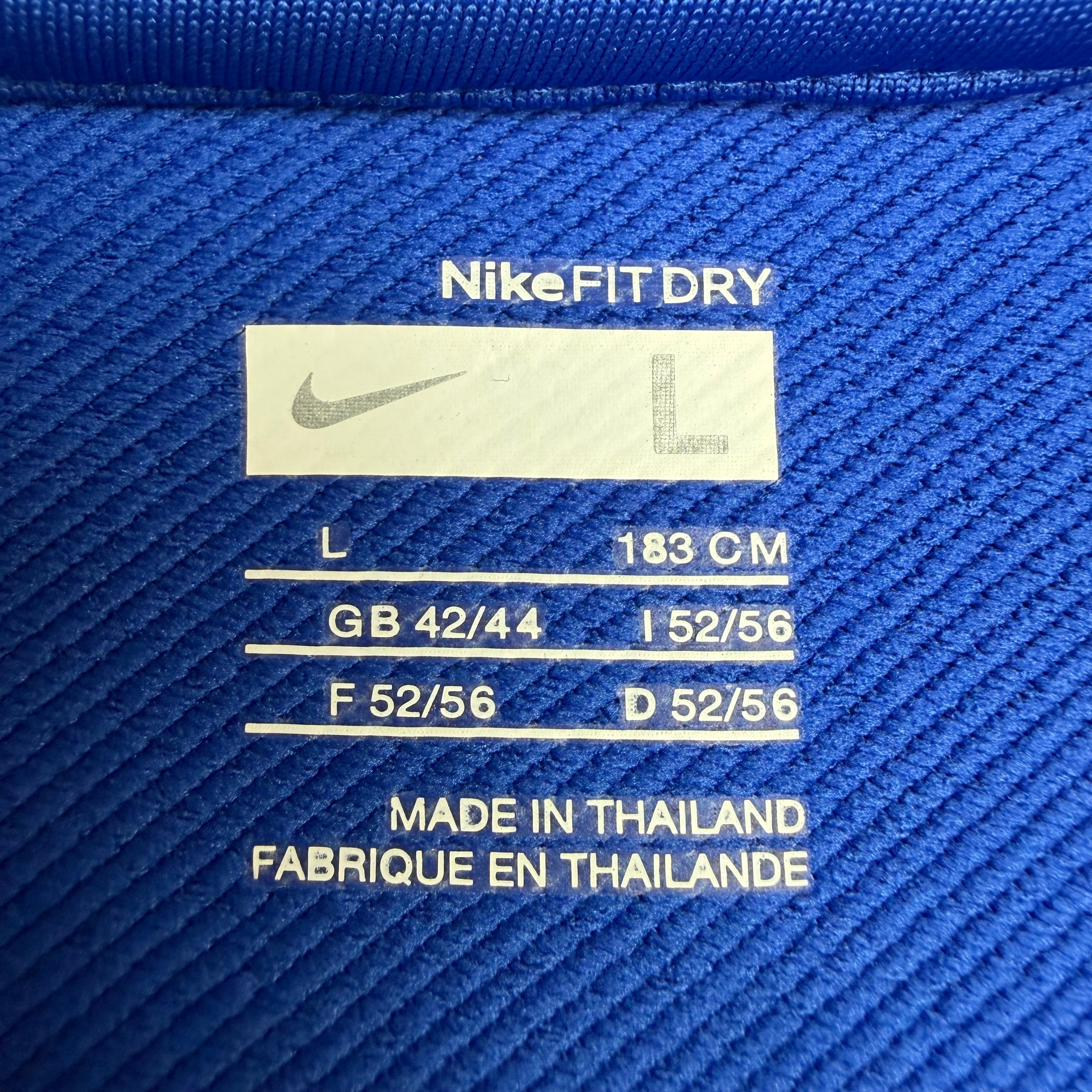 Vintage Nike Brazil Warm Up Longsleeve Shirt Blue
