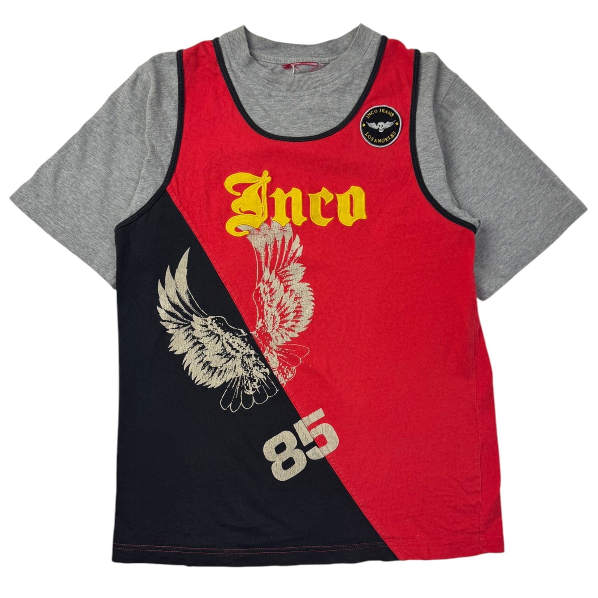 Vintage Y2K JNCO Layered Tee Jersey T-Shirt