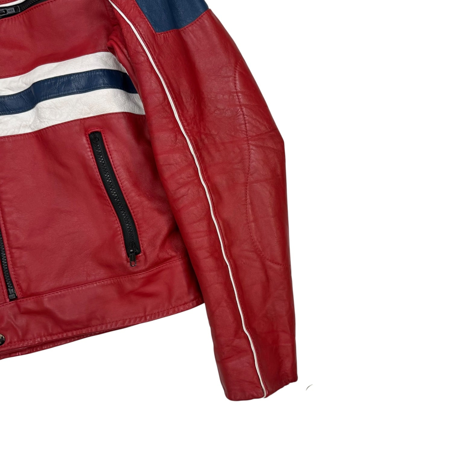 Vintage Bristol Racing Jacket Red/White