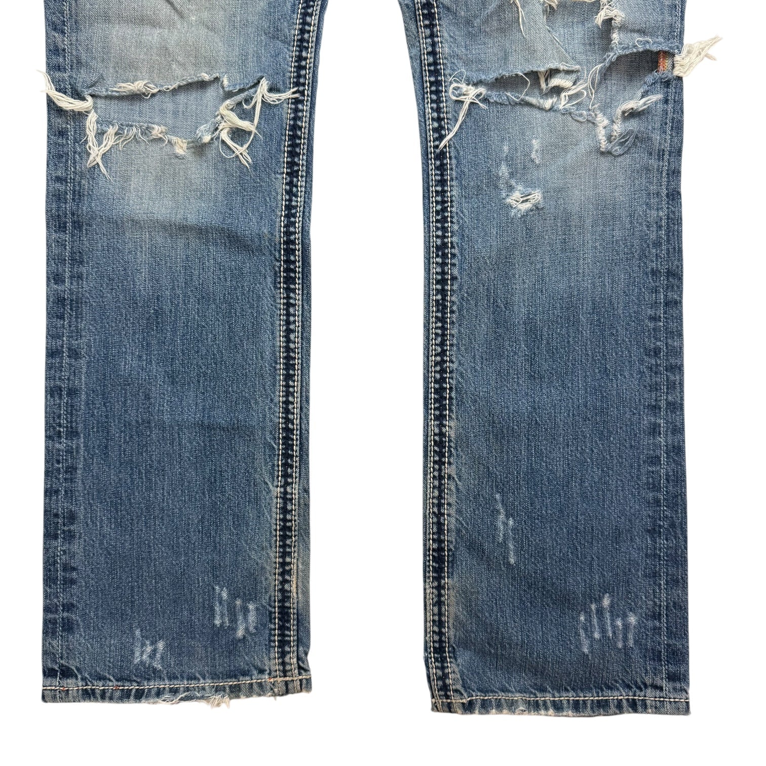 Vintage Y2K Rock Revival Denim Pants